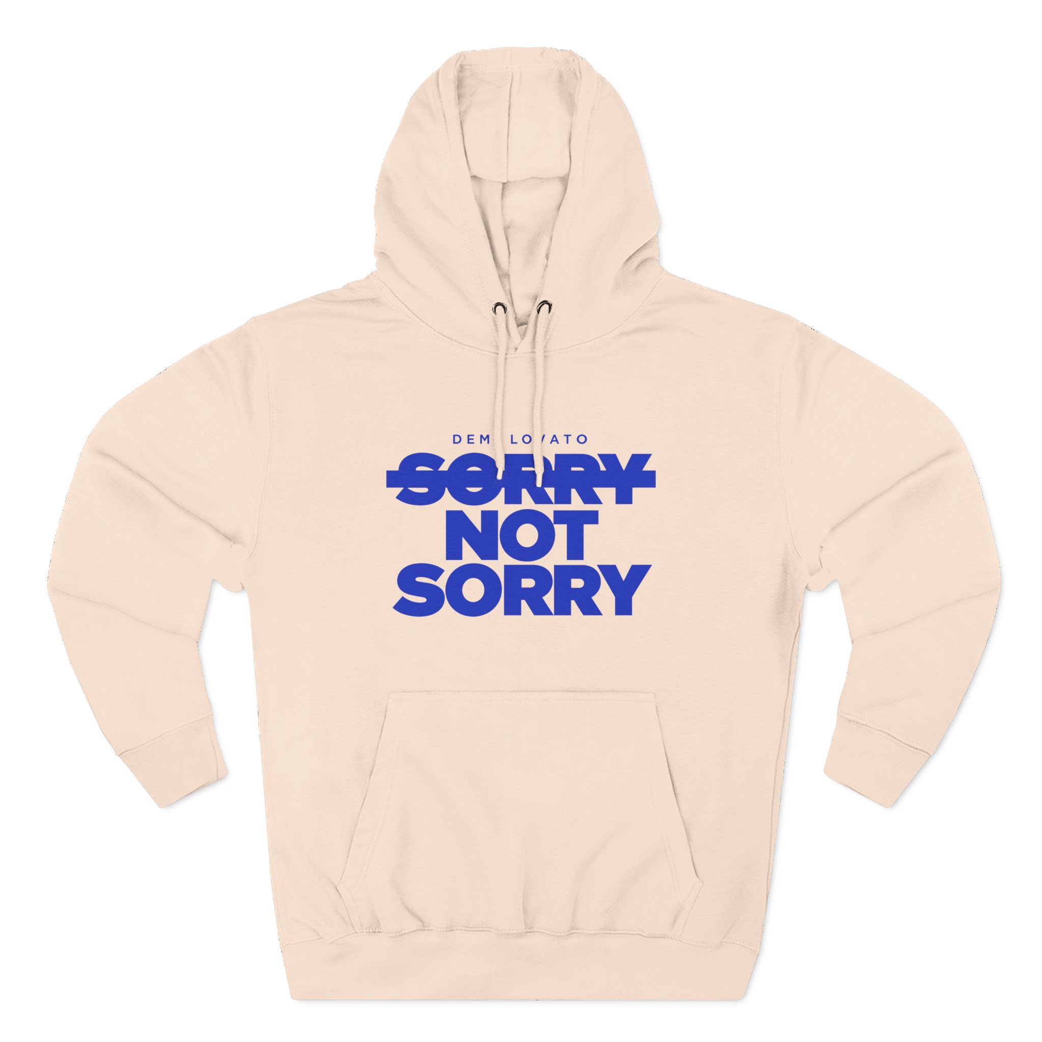 D L Sorry Not Sorry Three-panel Fleece Hoodie - Image 5