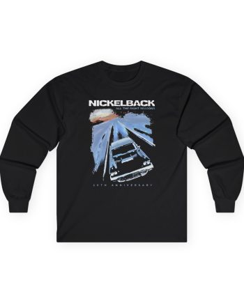 Nickelback Atrr 20th Anniversary Cover Unisex Ultra Cotton Long Sleeve Tee