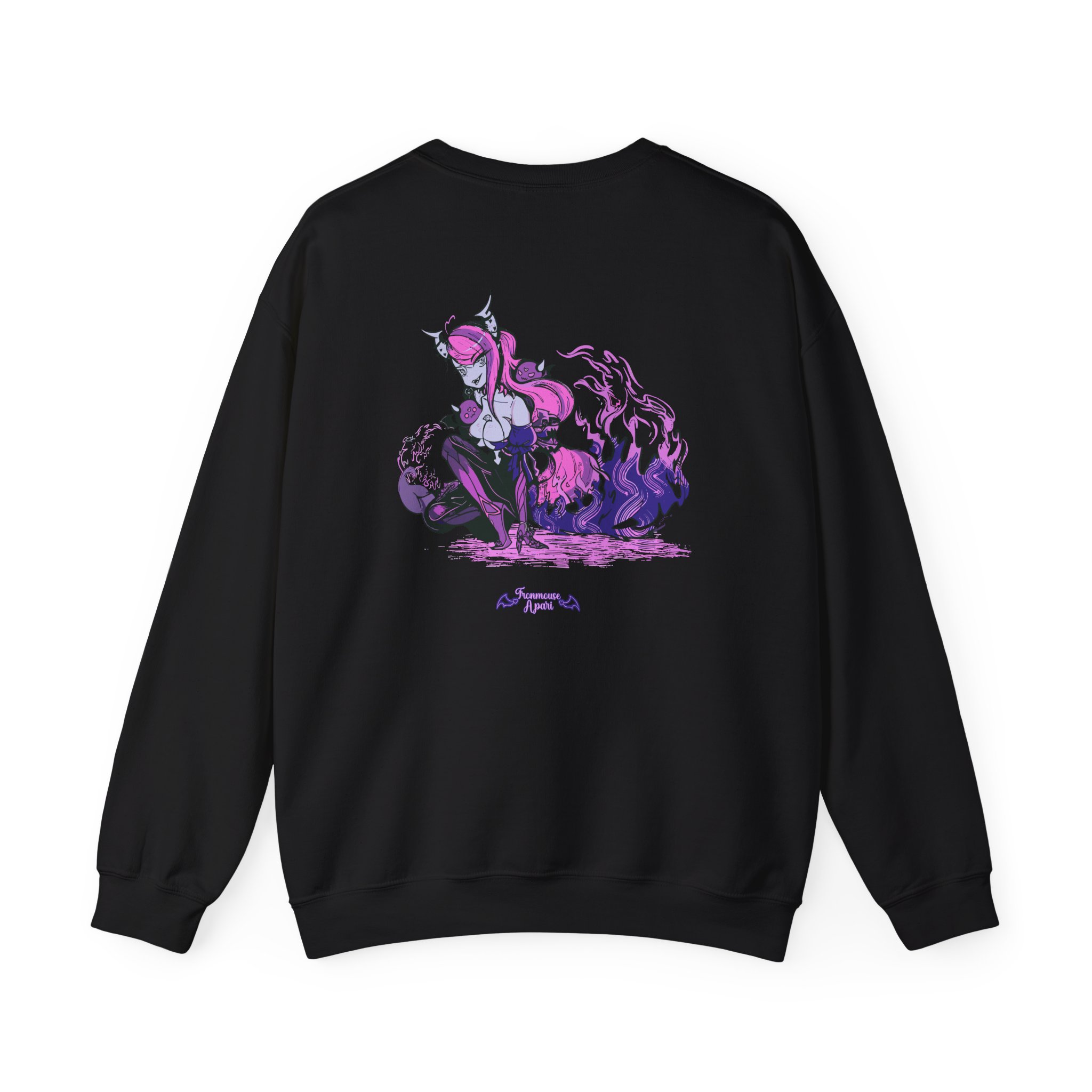 Ironmouse Underworld Goddess Unisex Heavy Blend™ Crewneck Sweatshirt - Image 2