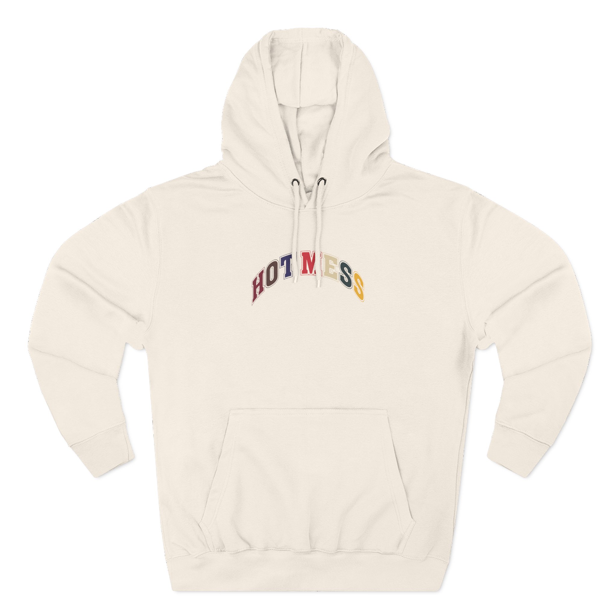 Alix Earle Hot Mess Varsity Three-Panel Fleece Hoodie - Image 5