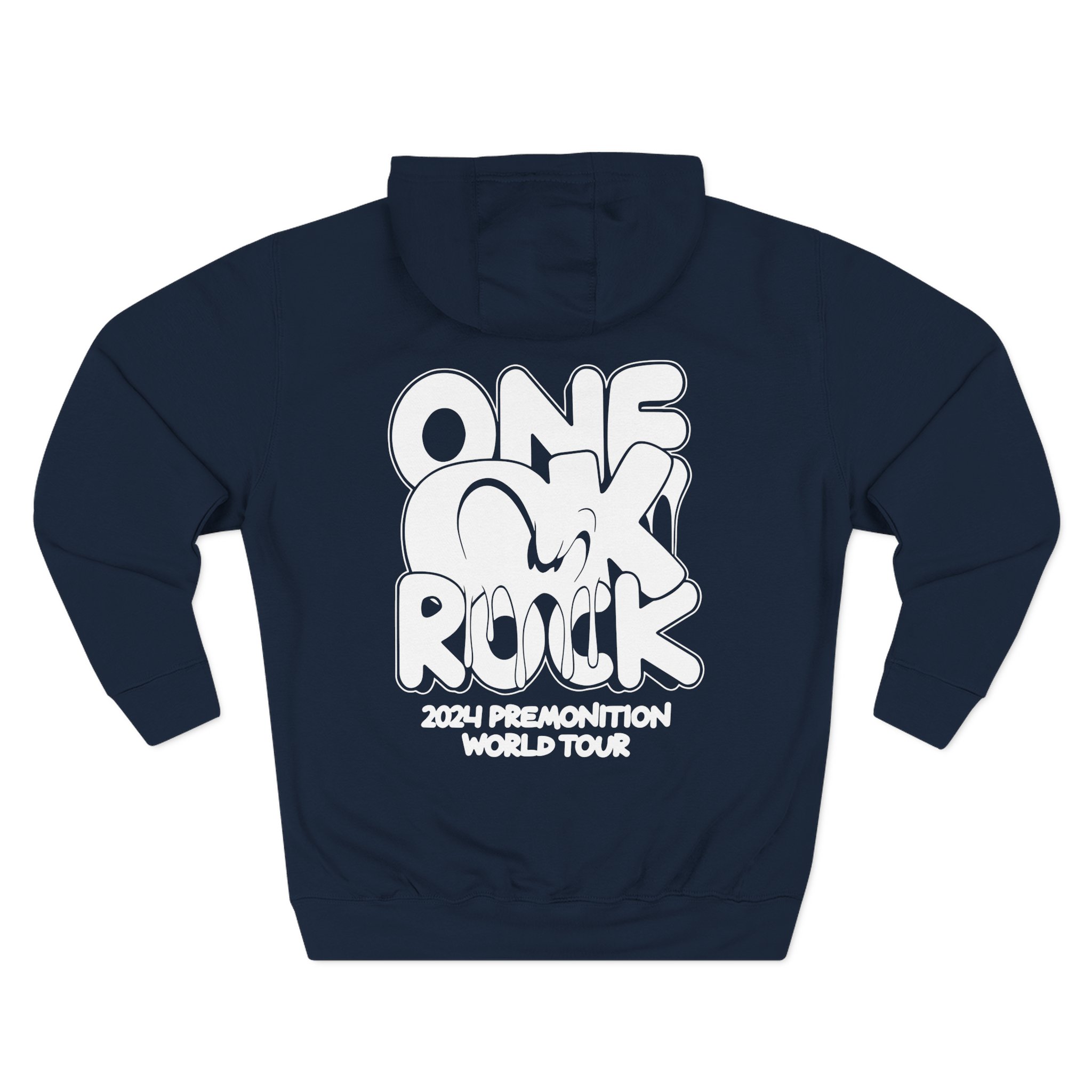 One Ok Rock Premonition World Tour Three-Panel Fleece Hoodie - Image 10