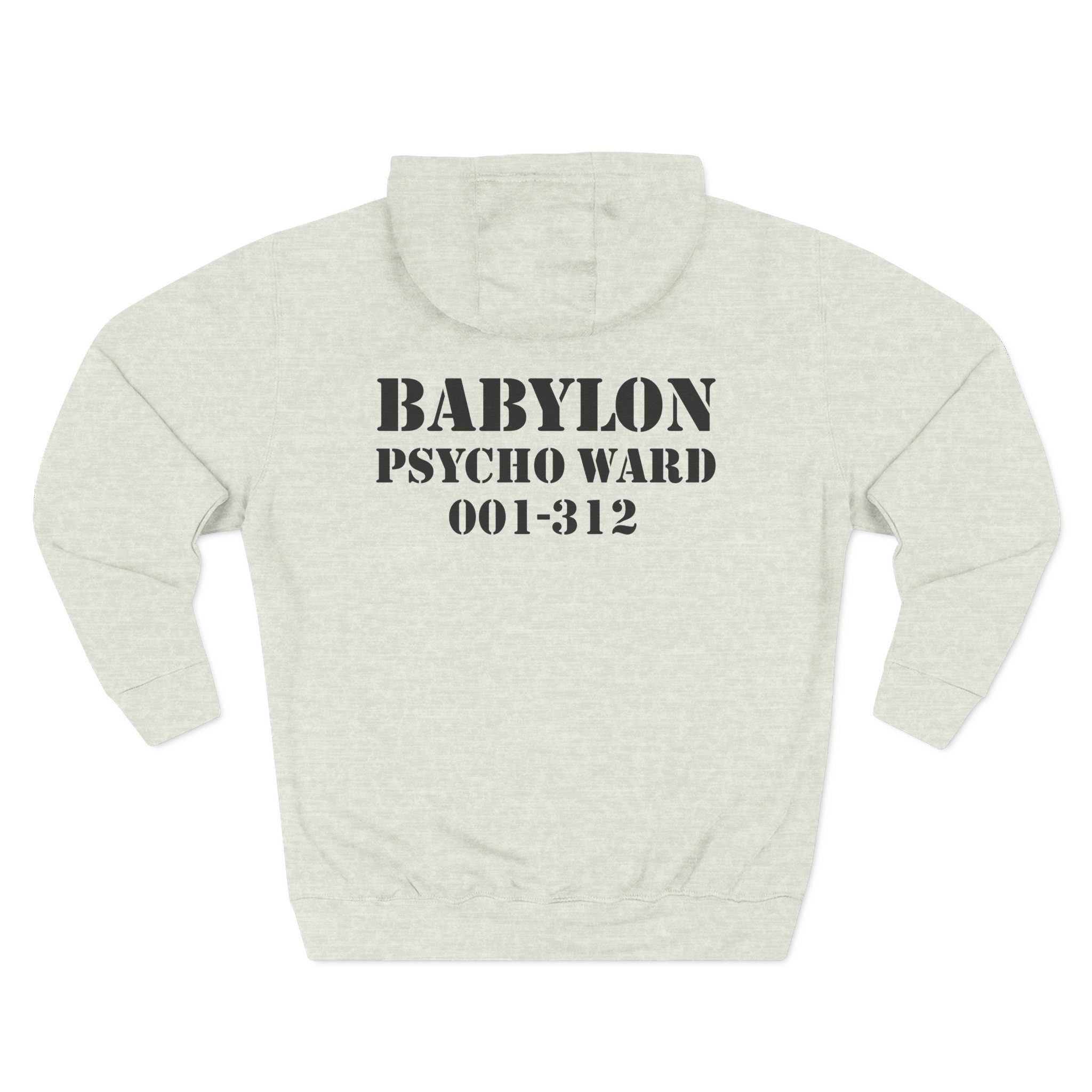 Babylon Dead Alcatraz Three-Panel Fleece Hoodie - Image 8