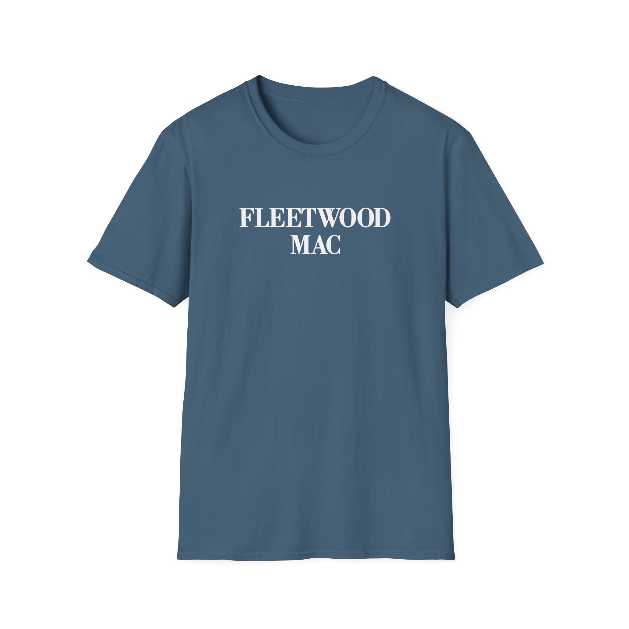 Fleetwood Mac FM On Unisex Softstyle T-Shirt - Image 9