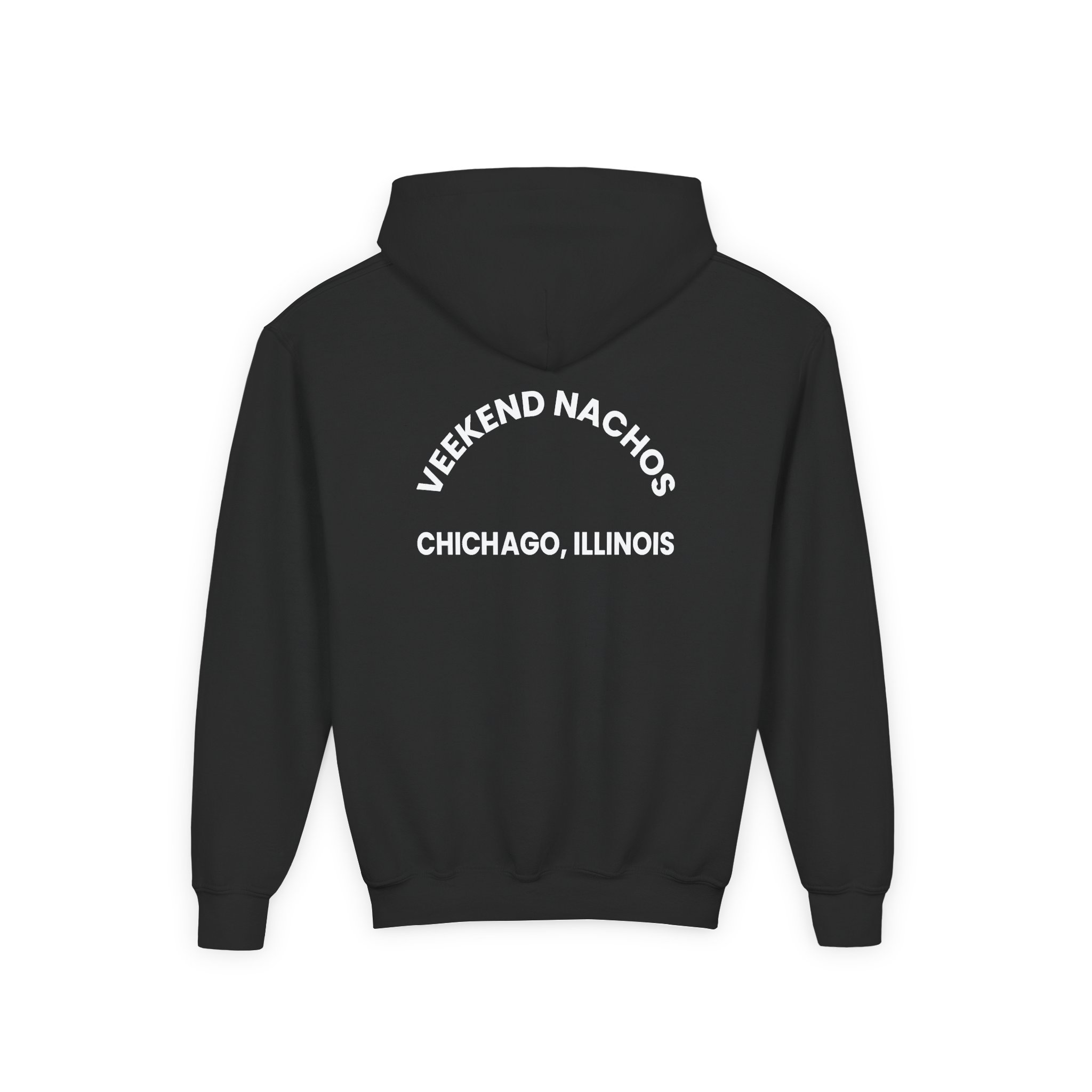Youth Weekend Nachos Heavy Blend Hooded Sweatshirt - Image 2