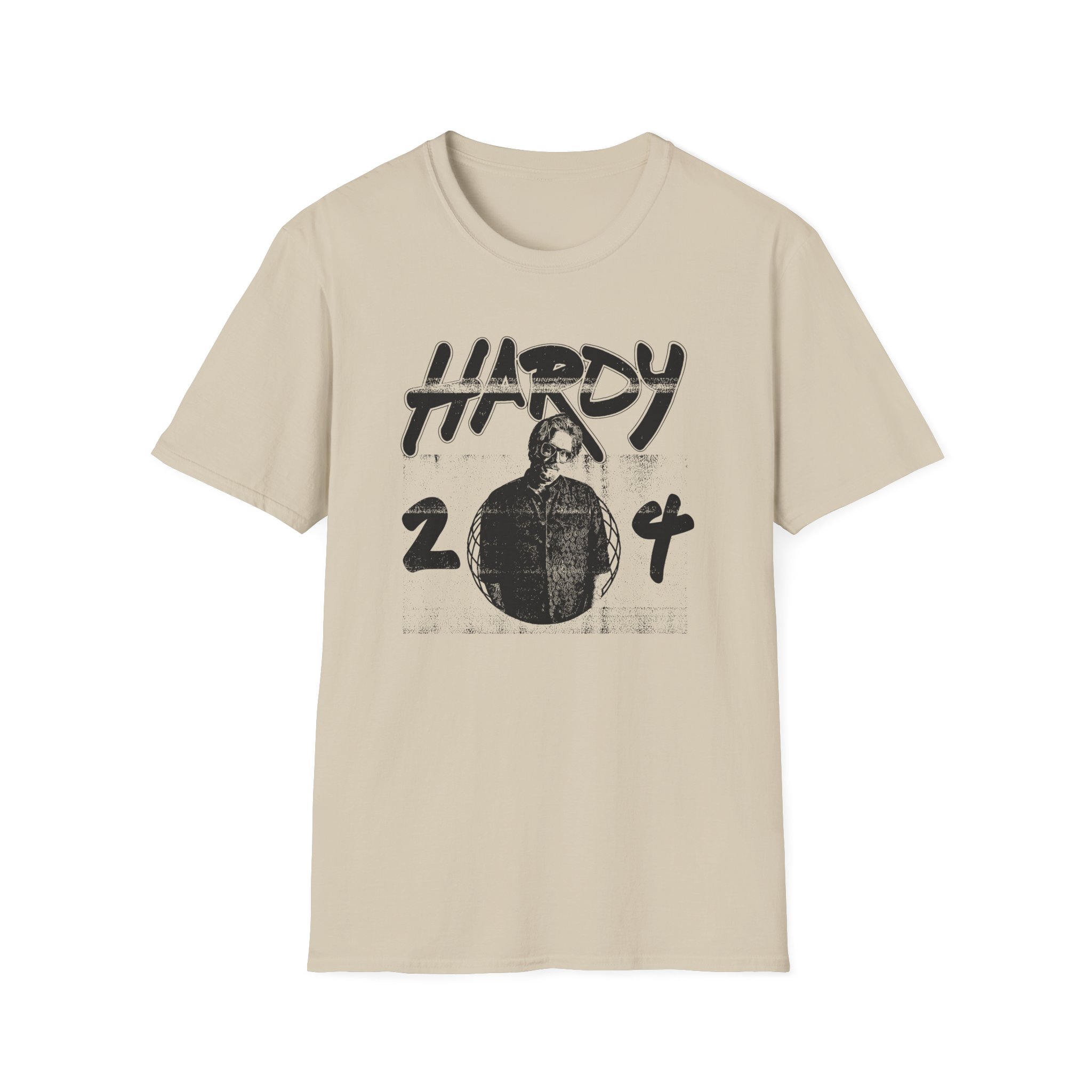 Hd Orange Record Unisex Softstyle T-Shirt - Image 7