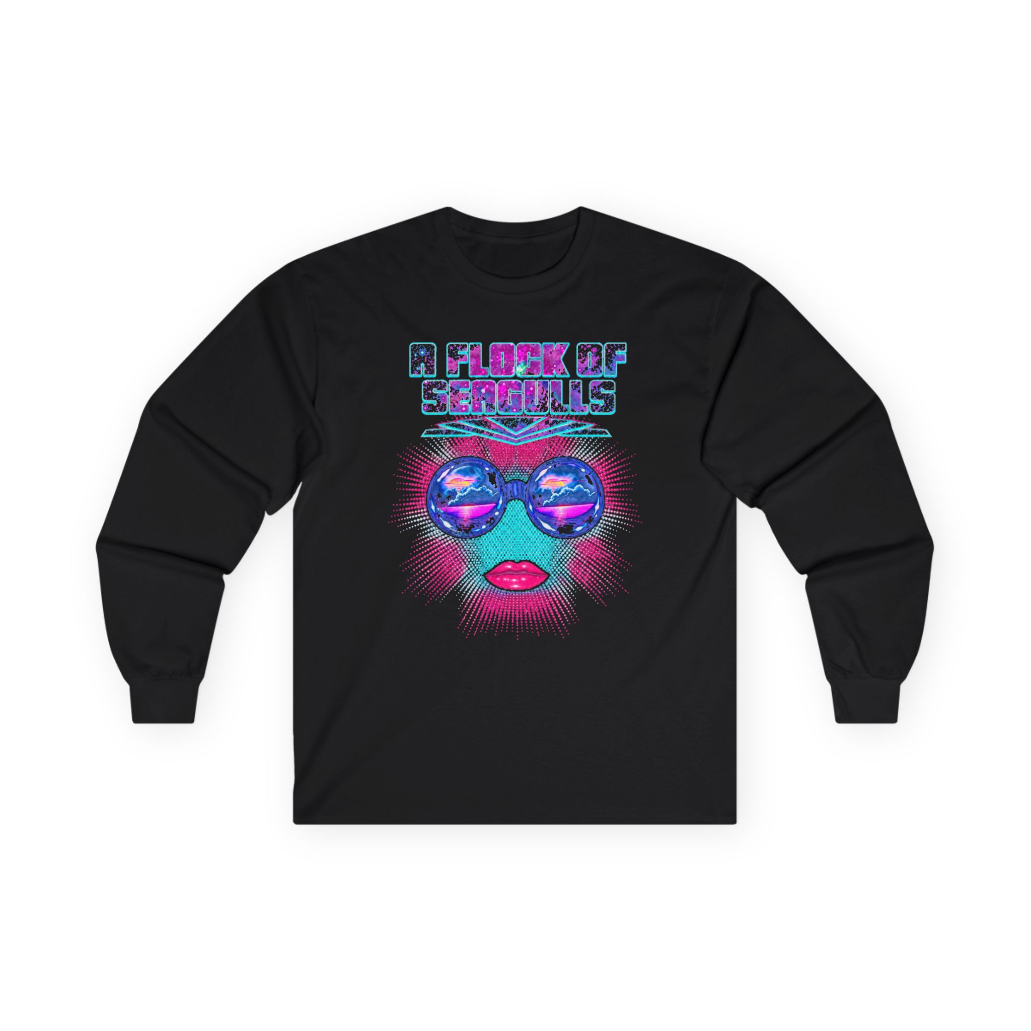 A Flock of Seagulls Galaxy Unisex Ultra Cotton Long Sleeve Tee