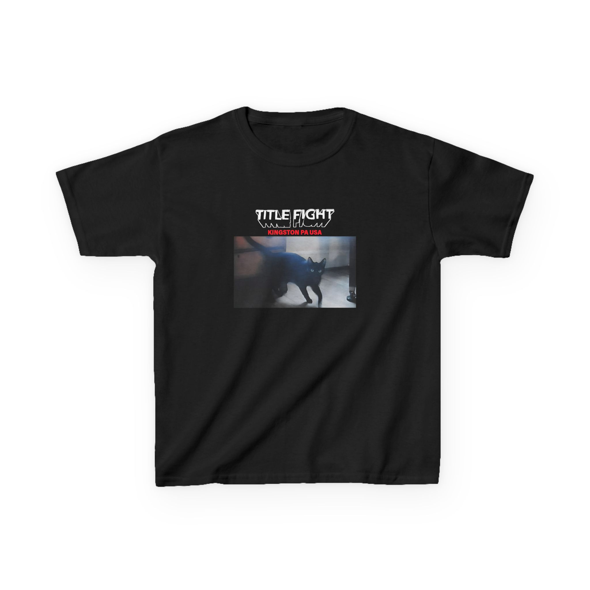 Kids Cold Cuts Title Fight Kingston Cat Heavy Cotton™ Tee