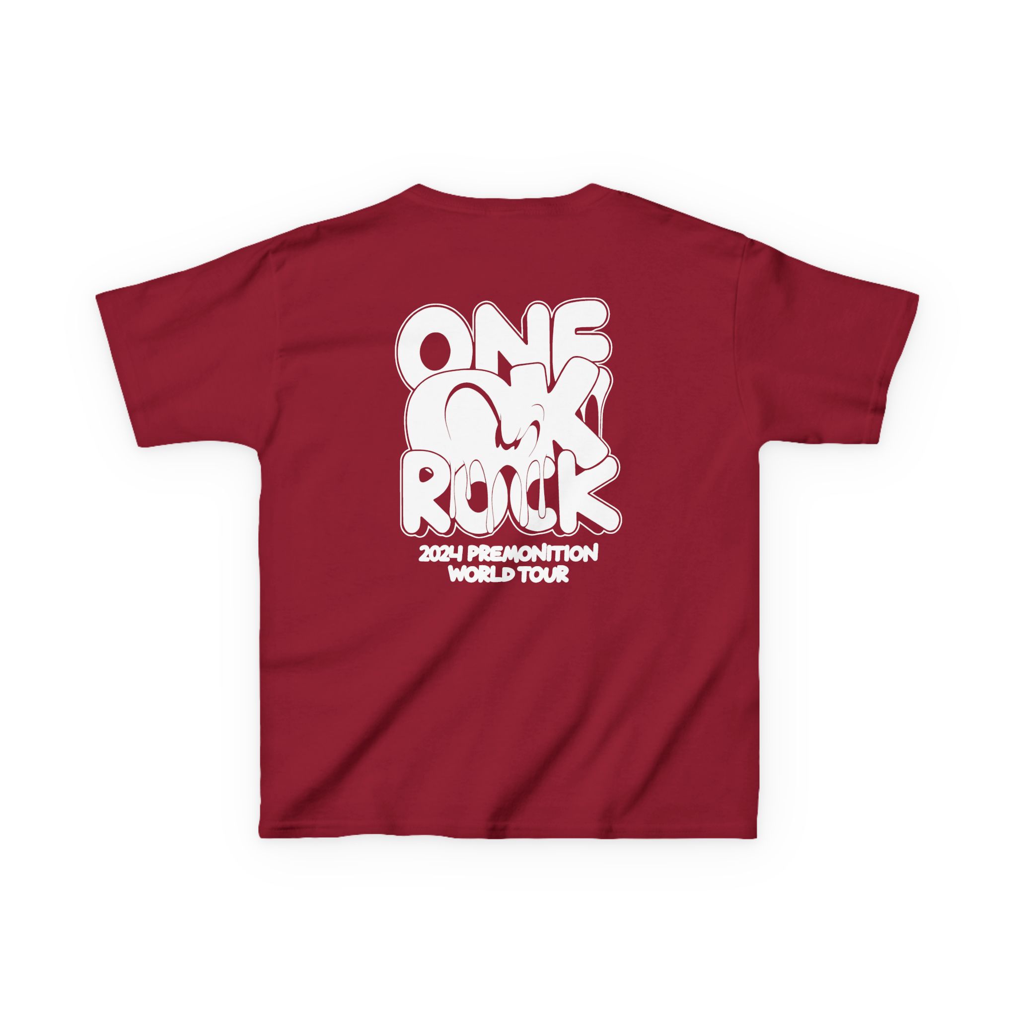 One Ok Rock Premonition World Tour Kids Heavy Cotton™ Tee - Image 16