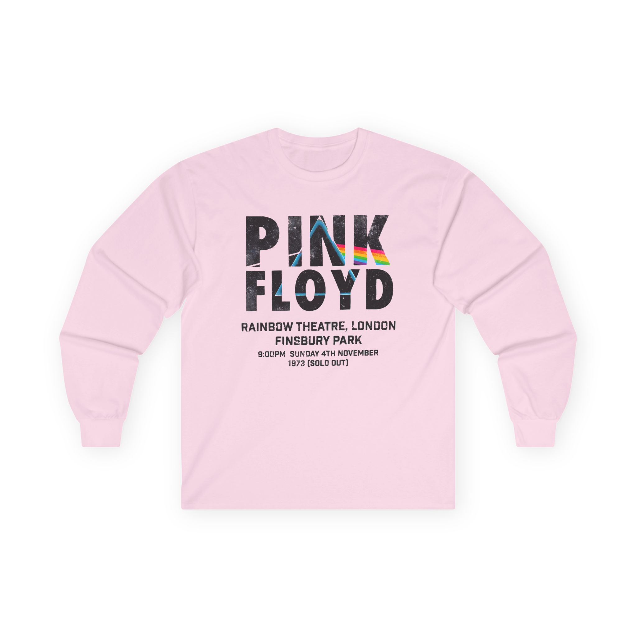 Pink Floyd Rainbow Unisex Ultra Cotton Long Sleeve Tee - Image 7