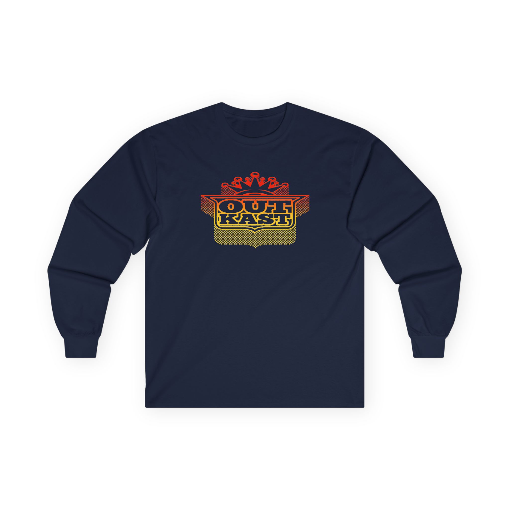 Outkast Gold Dot Logo Unisex Ultra Cotton Long Sleeve Tee - Image 9