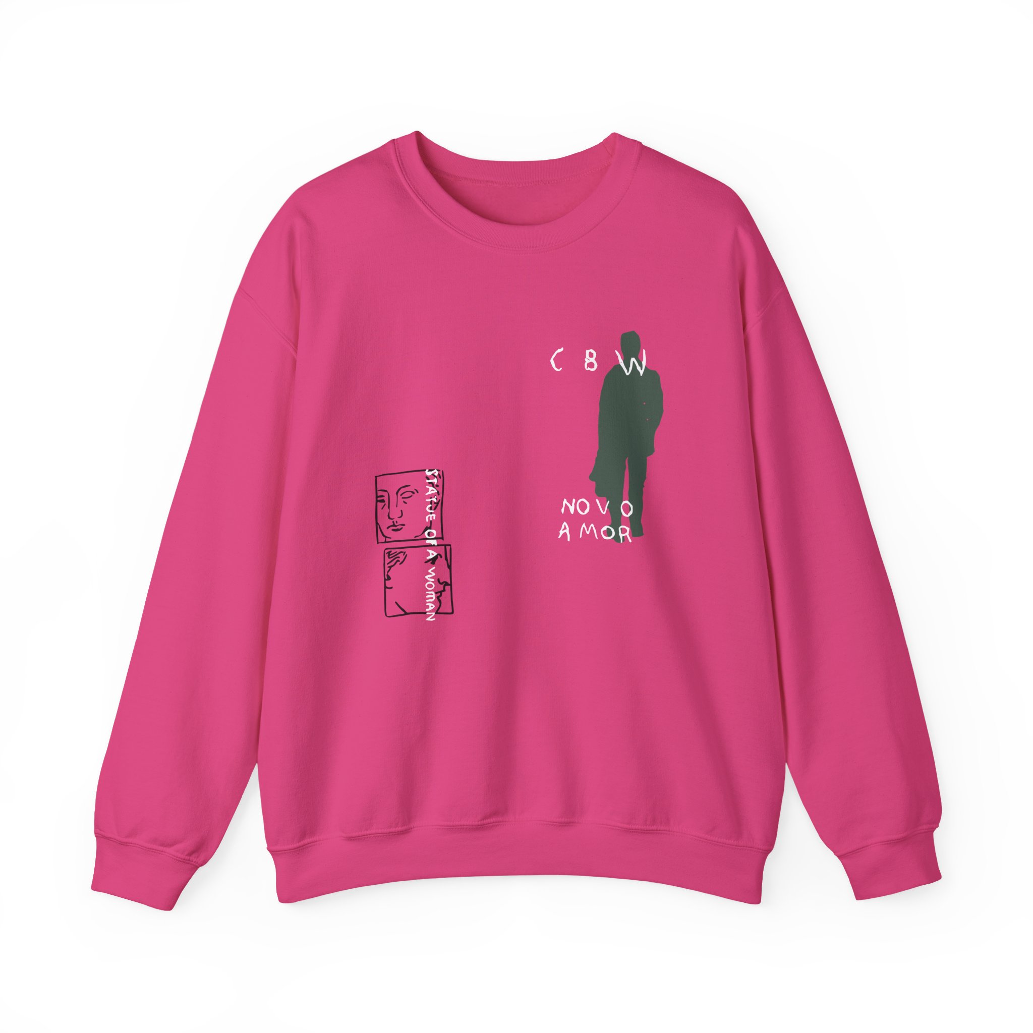 Novo Amor Statue Unisex Heavy Blend™ Crewneck Sweatshirt - Image 9