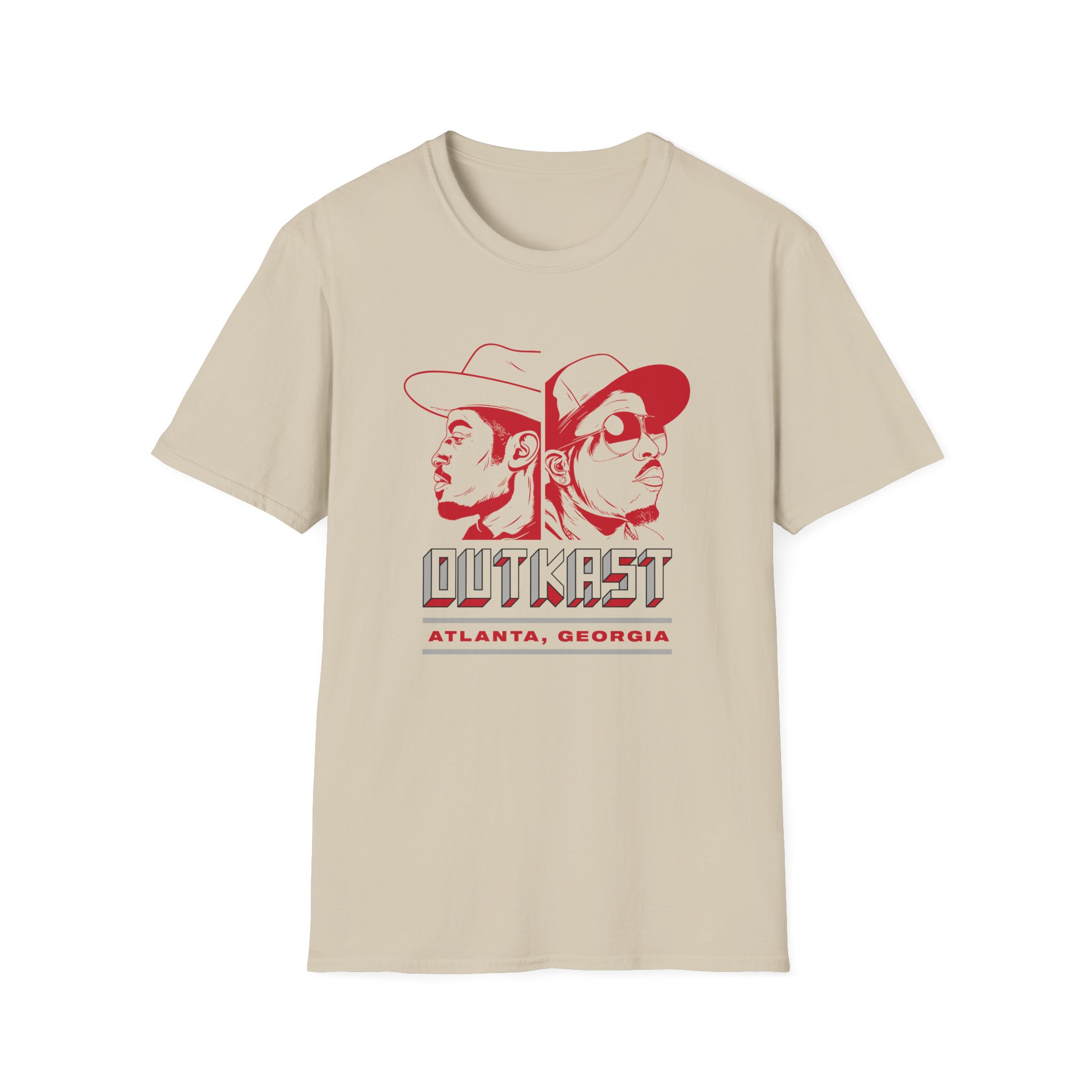 Outkast Outkast Atl Unisex Softstyle T-Shirt