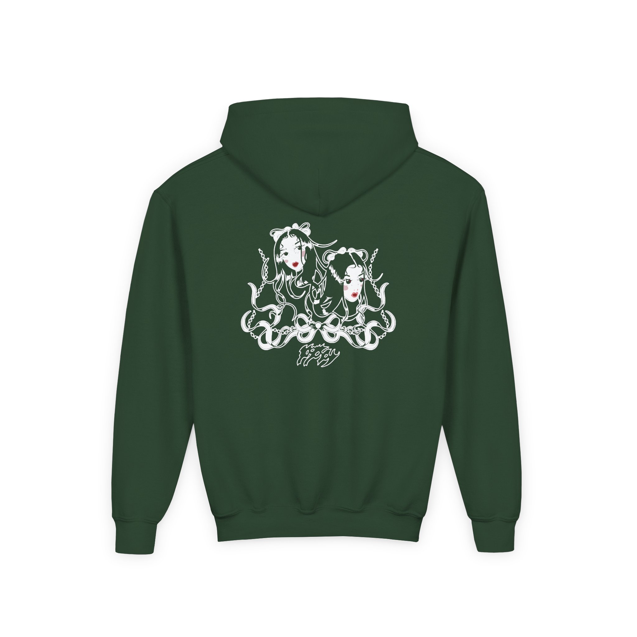 Poppy They're All Around Us Youth Heavy Blend Hooded Sweatshirt - Image 4