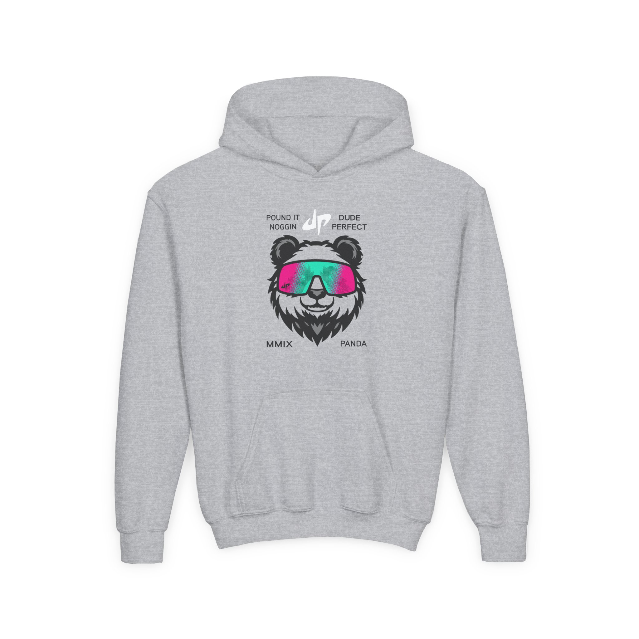 Dude Perfect Drippy Panda Youth Heavy Blend Hooded Sweatshirt