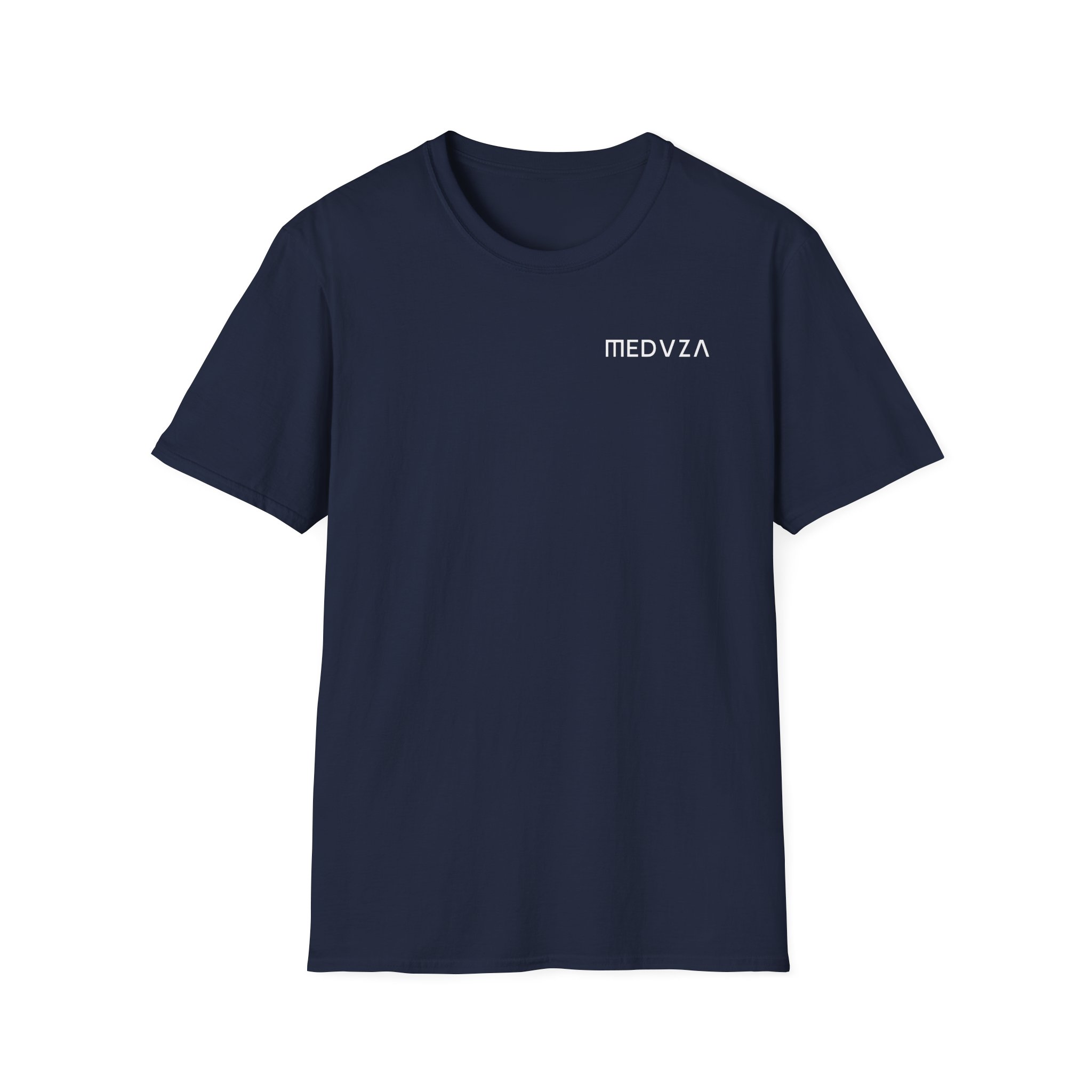 Meduza Greyscale Head Unisex Softstyle T-Shirt - Image 15
