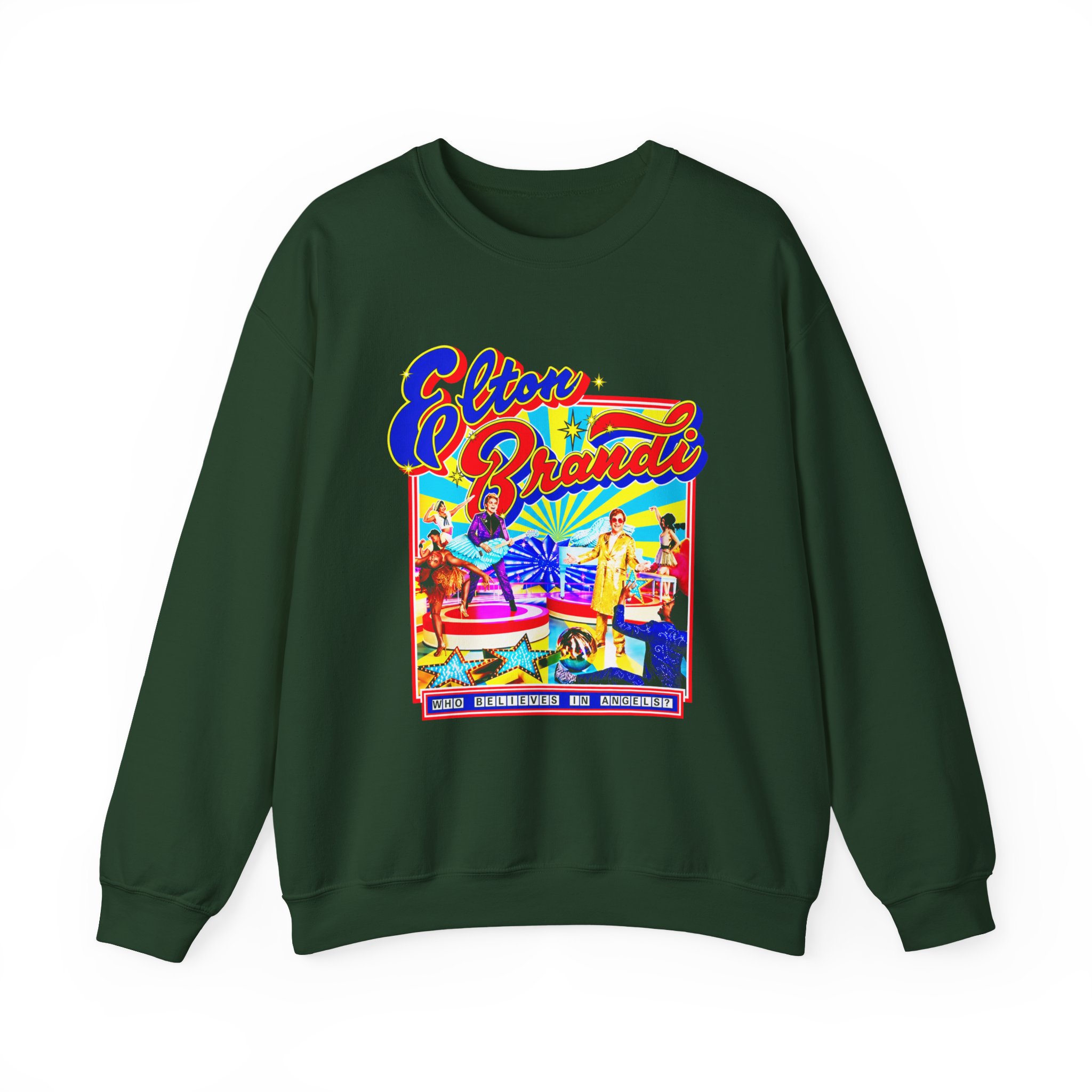 Ej Farewell Who Believes in Angels Unisex Heavy Blend™ Crewneck Sweatshirt - Image 7