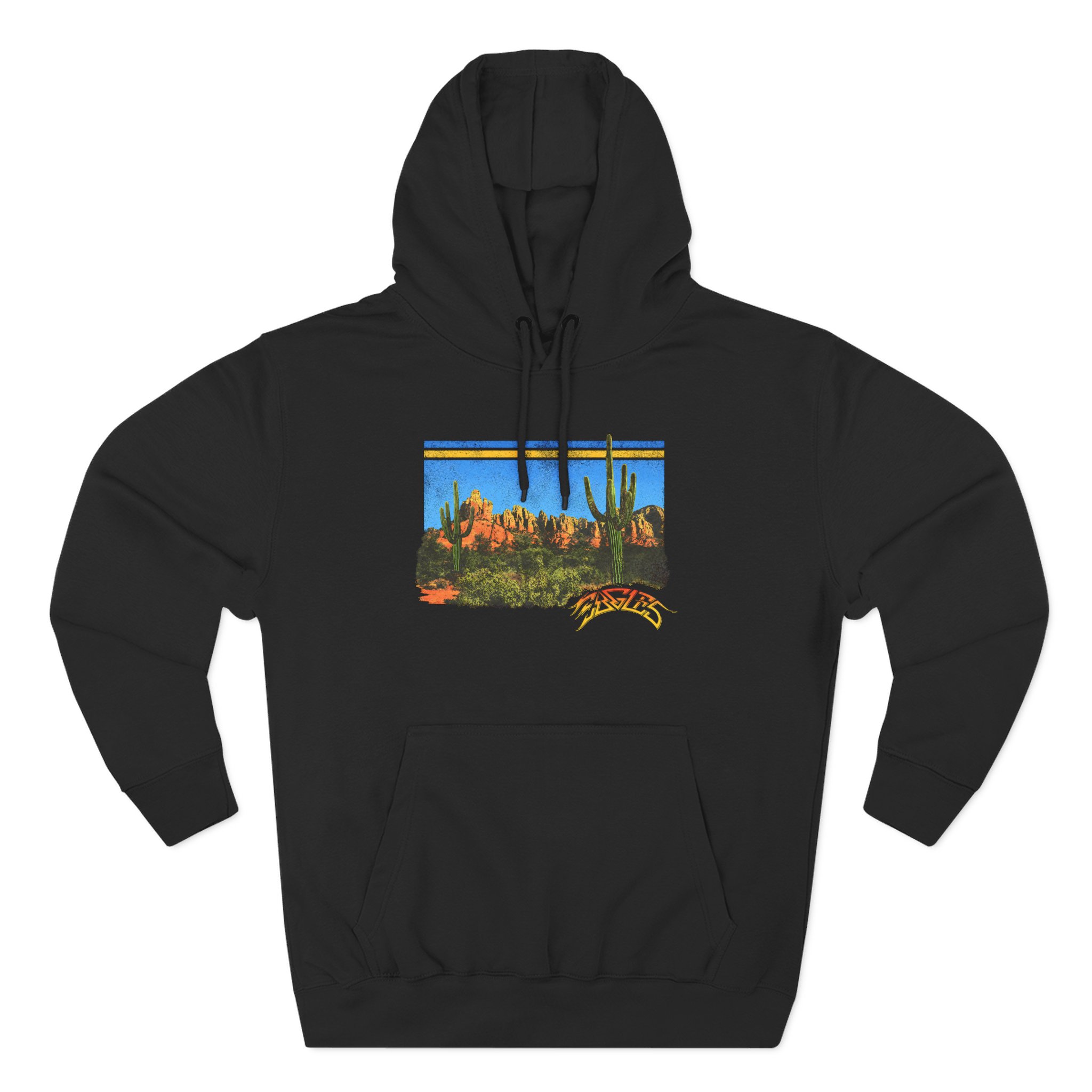 The Eagles Peaceful Easy Feeling Desert Three-Panel Fleece Hoodie - Image 5