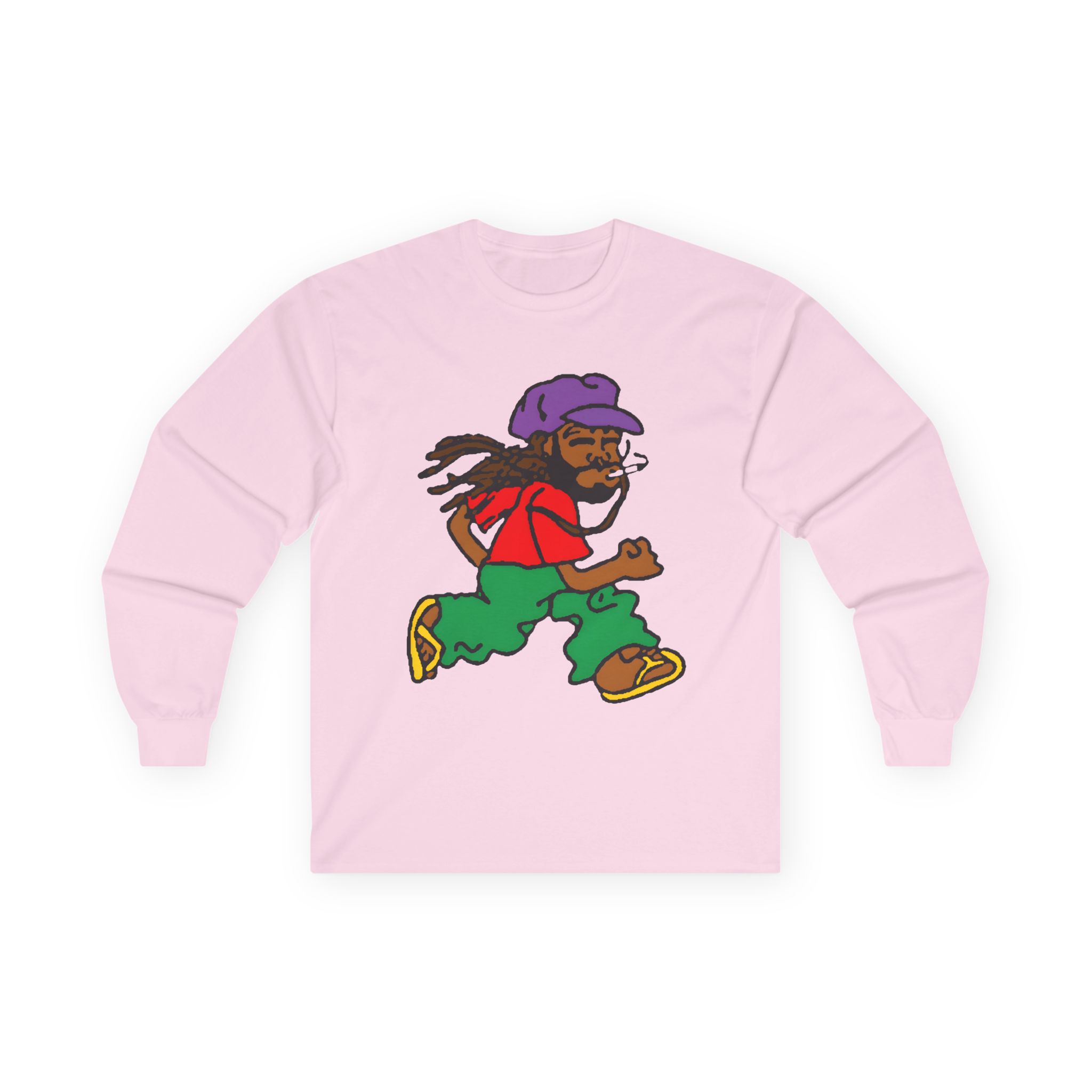 Aminé Running Man Unisex Ultra Cotton Long Sleeve Tee - Image 15