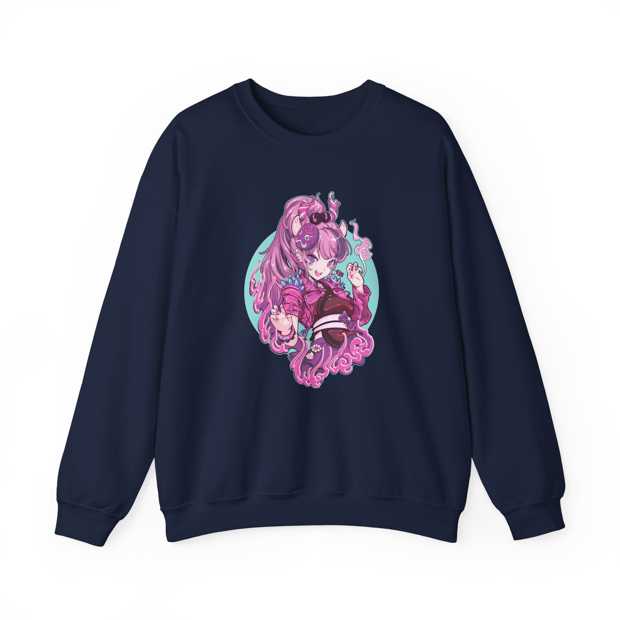 Ironmouse × Invasion Club Unisex Heavy Blend™ Crewneck Sweatshirt - Image 7