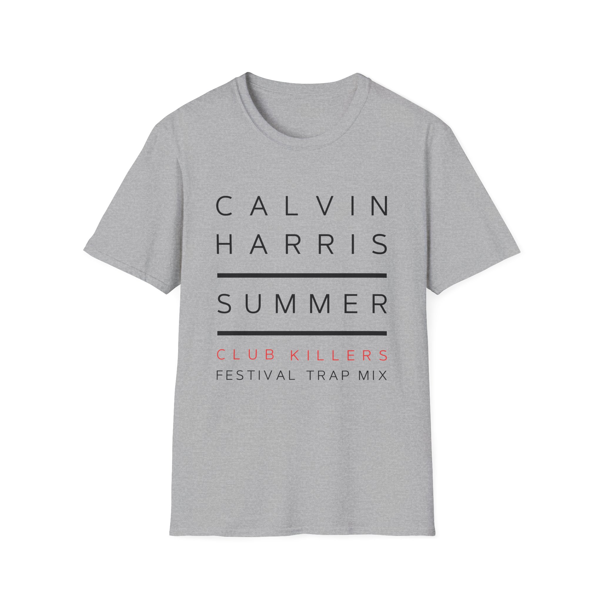 Calvin Harris Summer 4 Album Cover Unisex Softstyle T-Shirt - Image 7