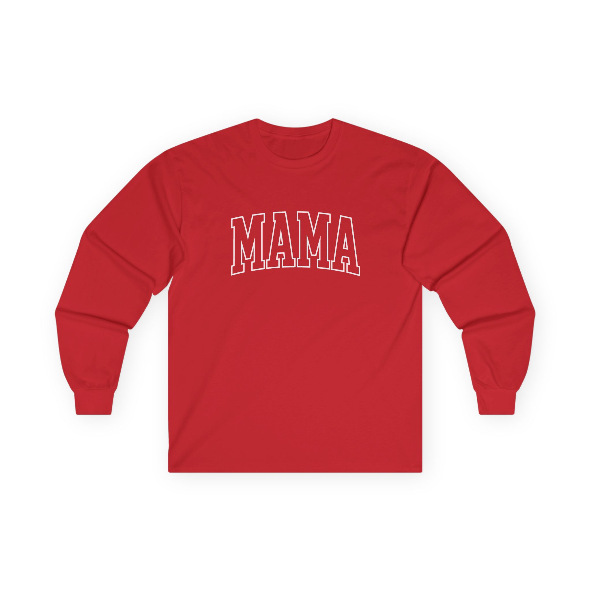 The Toast Collegiate Mama Unisex Ultra Cotton Long Sleeve Tee - Image 17