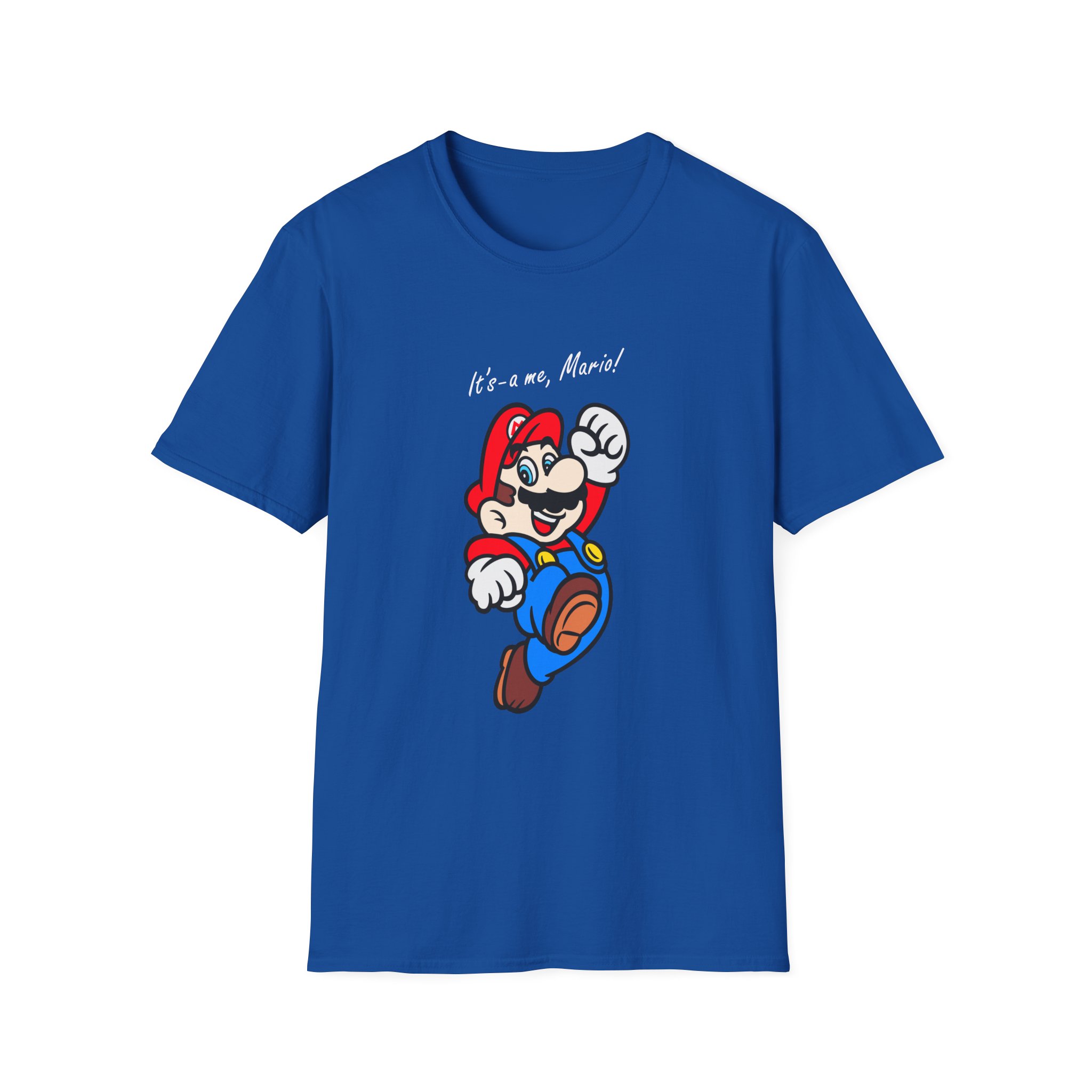 NTD It's-a Me, Mario Unisex Softstyle T-Shirt - Image 11