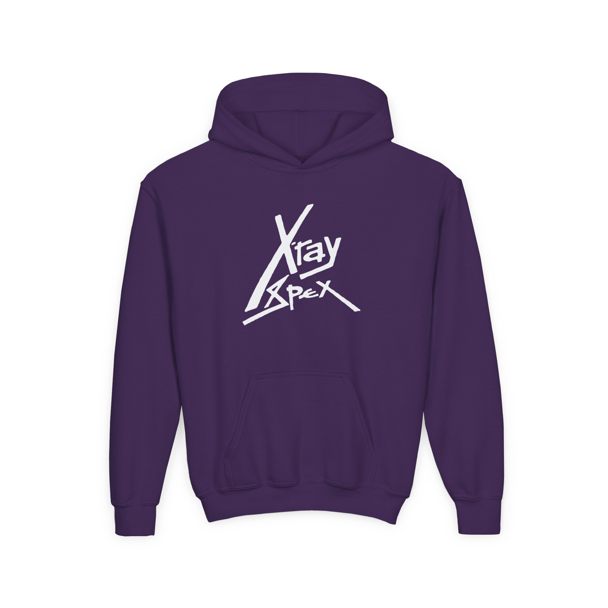 X-ray Spex Logo Youth Heavy Blend Hooded Sweatshirt - Image 15