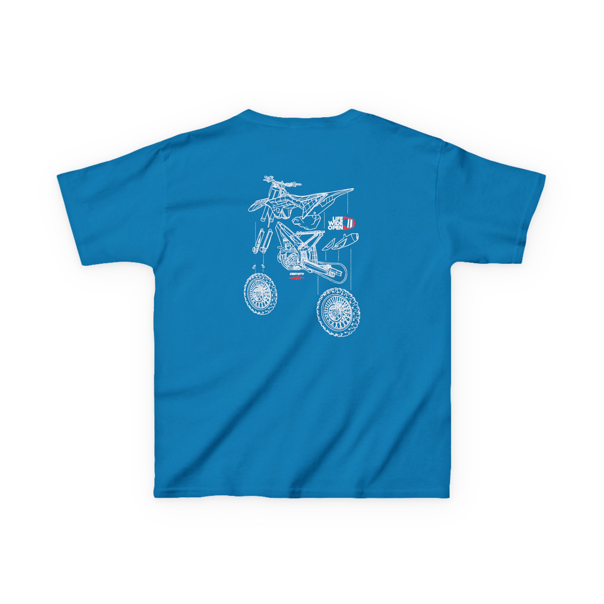 Kids Cboystv Dirtbike Blowup Heavy Cotton™ Tee - Image 10