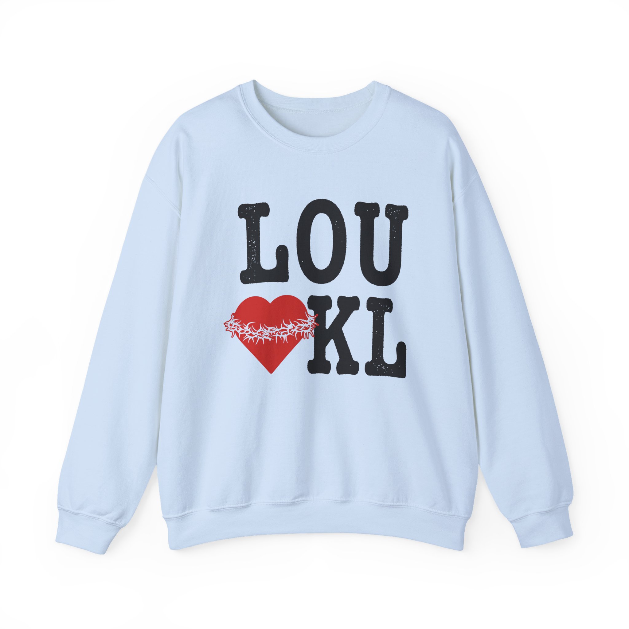 Knocked Loose I Heart Kl Unisex Heavy Blend™ Crewneck Sweatshirt - Image 7