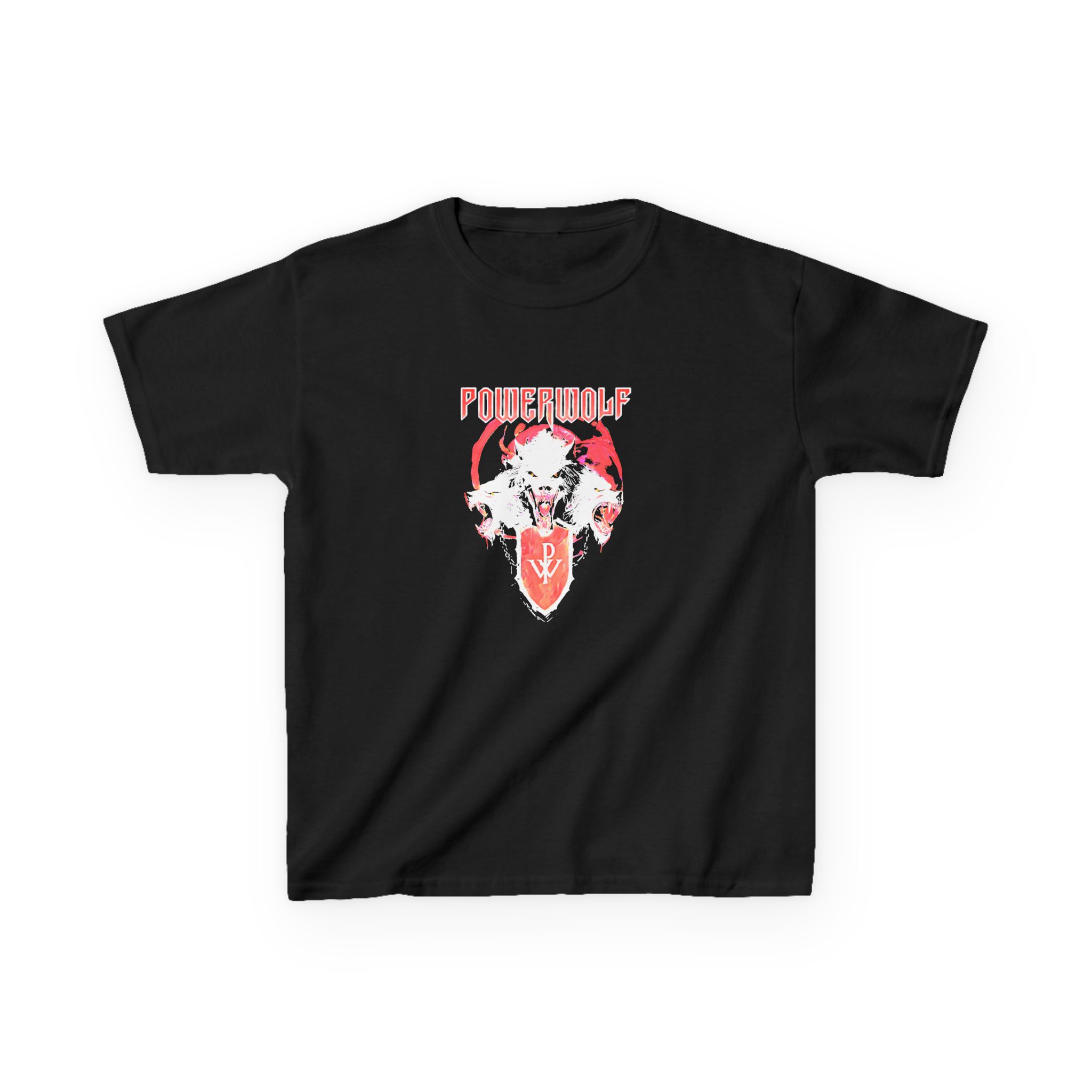 Kids Powerwolf Triple Wolf Heavy Cotton™ Tee