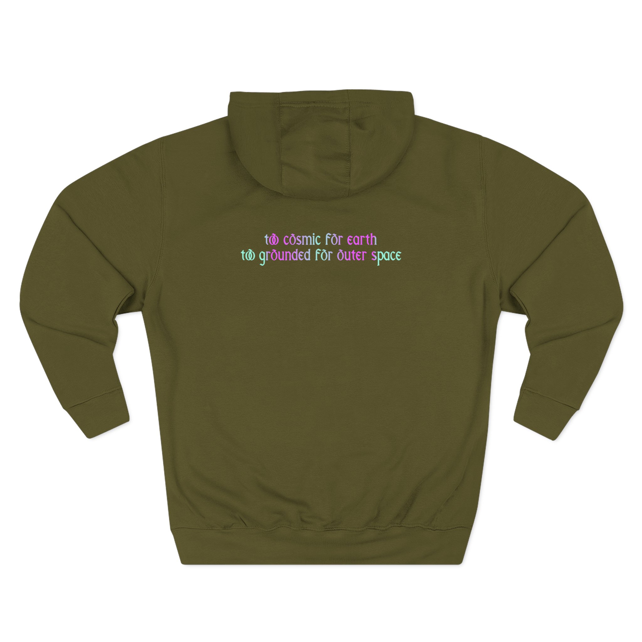 Lsdream Alien Moth Man Three-Panel Fleece Hoodie - Image 6