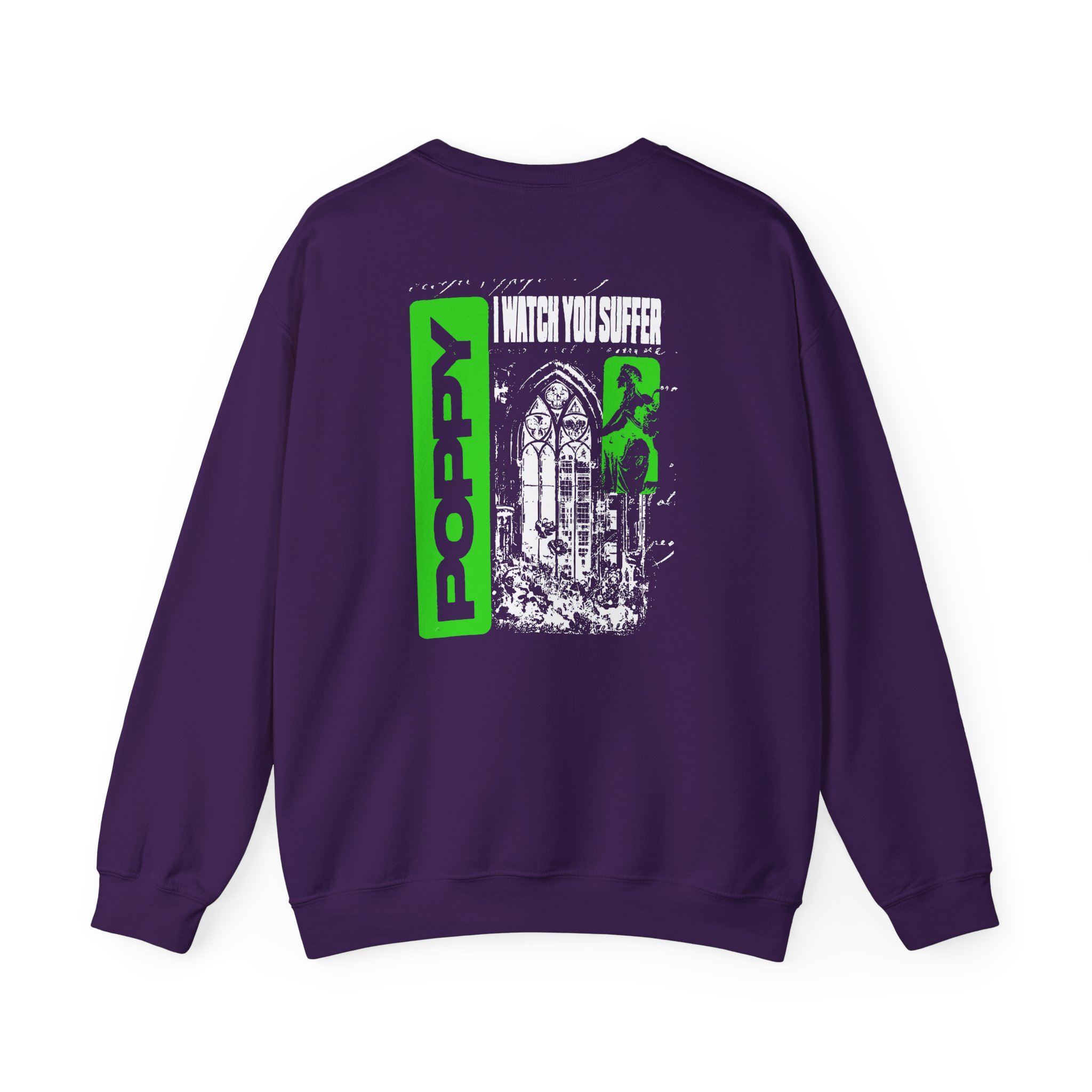 Poppy I Watch You Suffer Unisex Heavy Blend™ Crewneck Sweatshirt - Image 14
