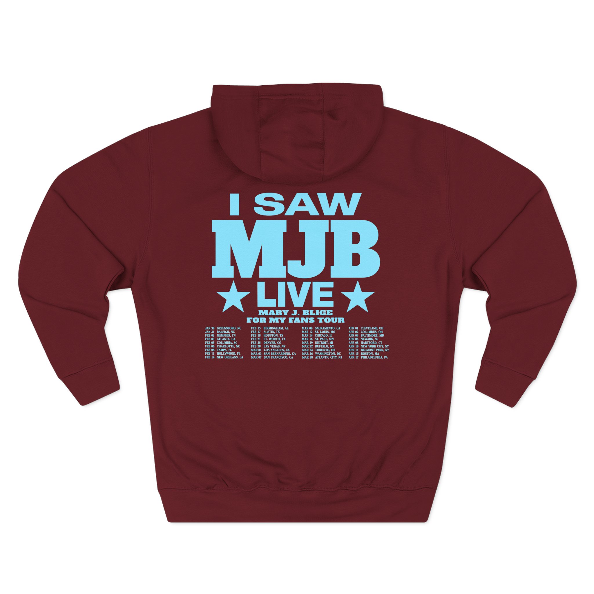 Mary J Blige Crown Three-panel Fleece Hoodie - Image 14