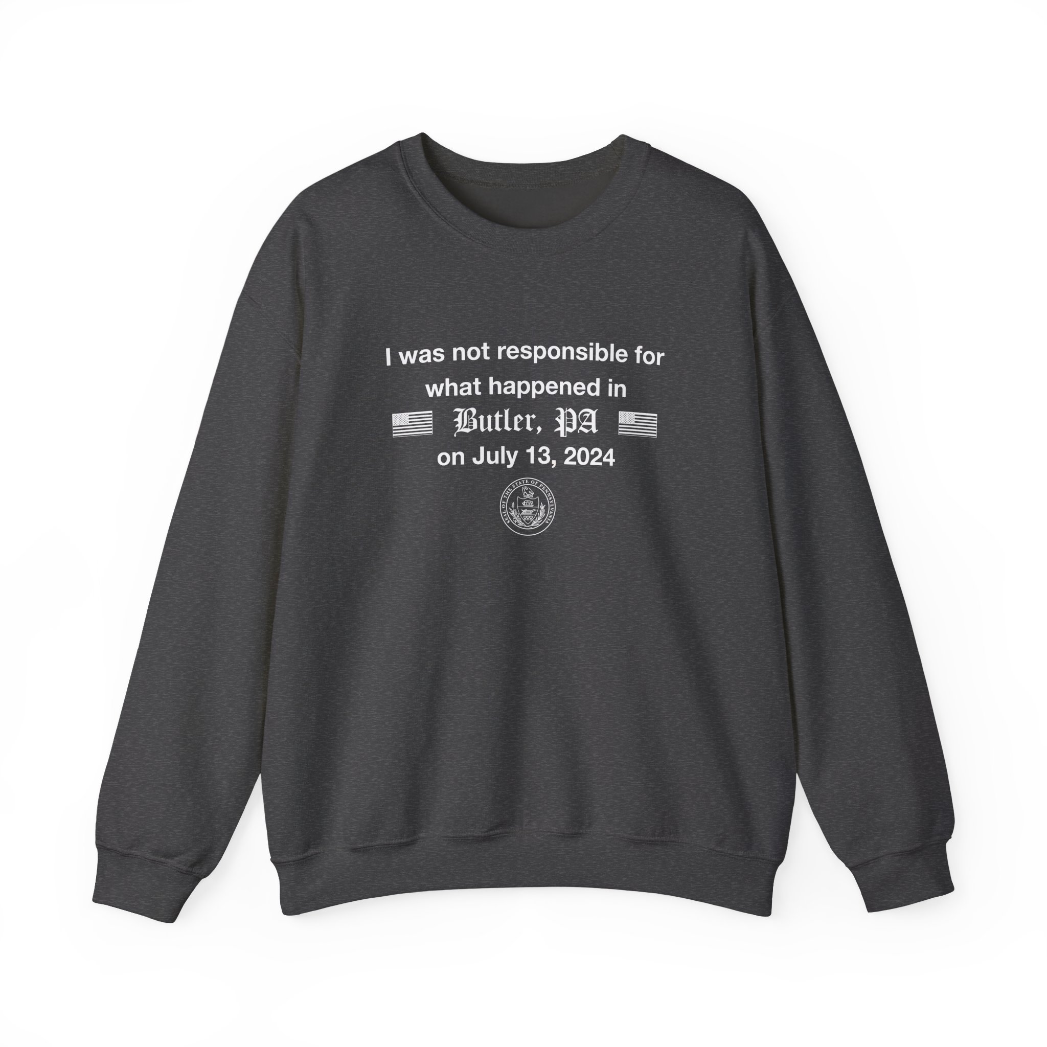 Jschlatt the Presidential Mishap Unisex Heavy Blend™ Crewneck Sweatshirt - Image 13