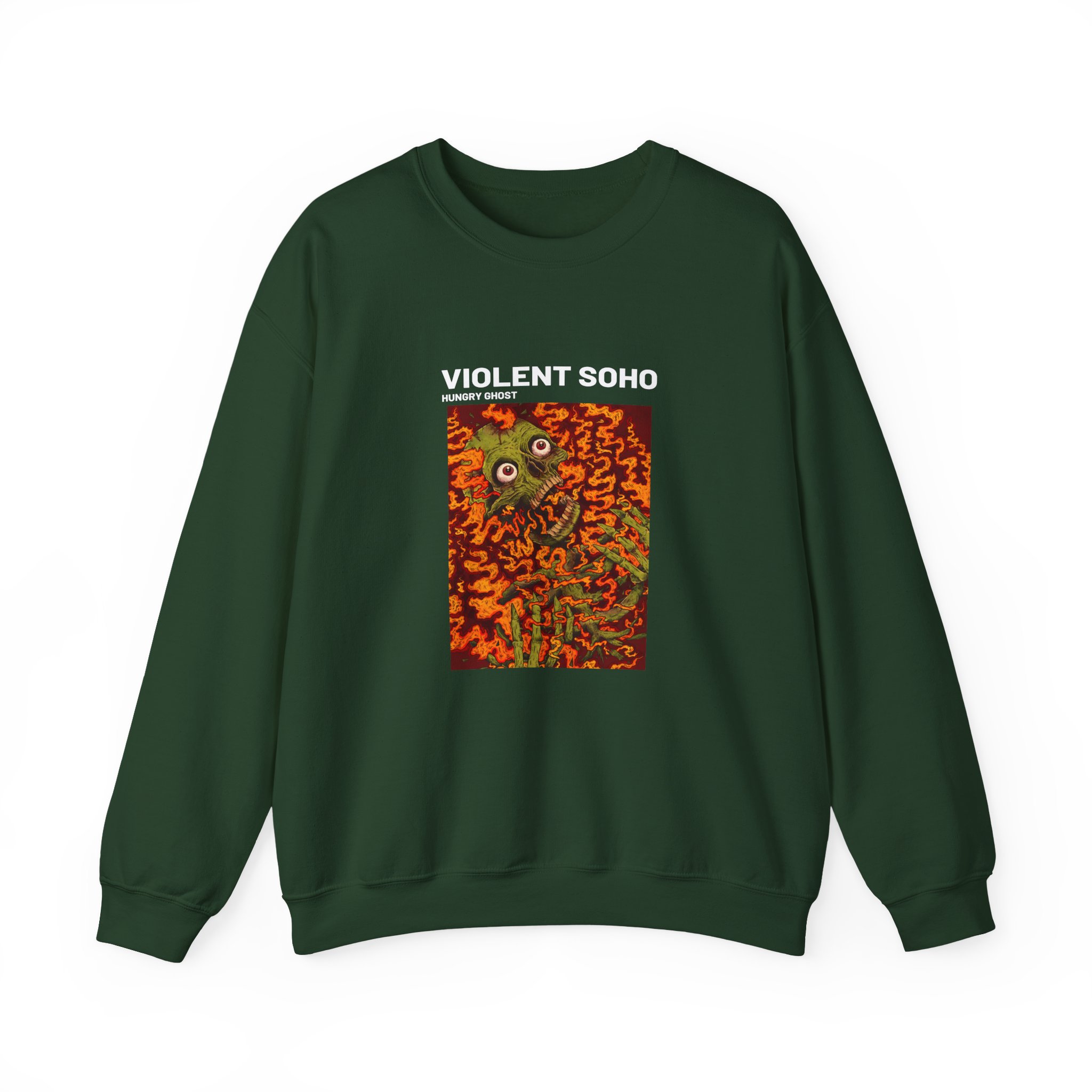 Violent Soho Hungry Ghost Unisex Heavy Blend™ Crewneck Sweatshirt - Image 9