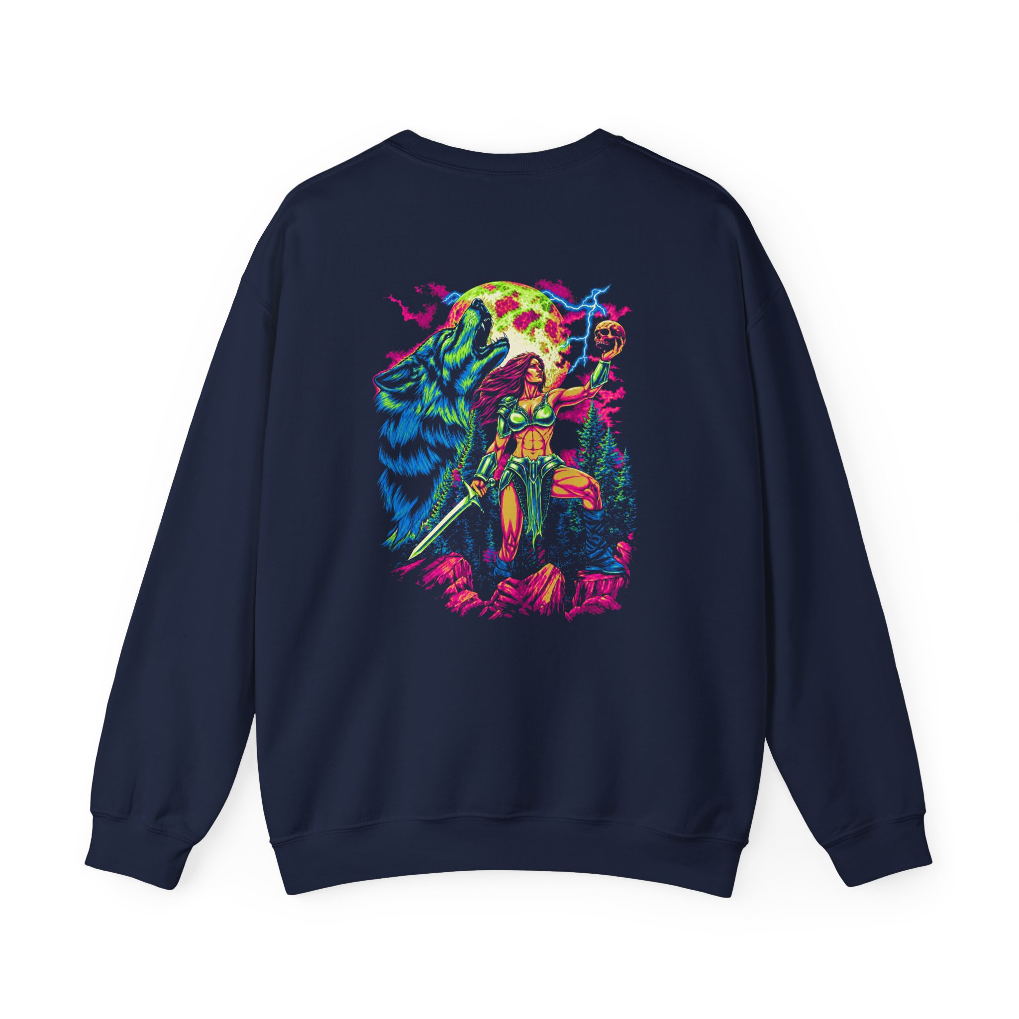 Angelmaker Wolf Spirit (Tour Edition) Unisex Heavy Blend™ Crewneck Sweatshirt - Image 6
