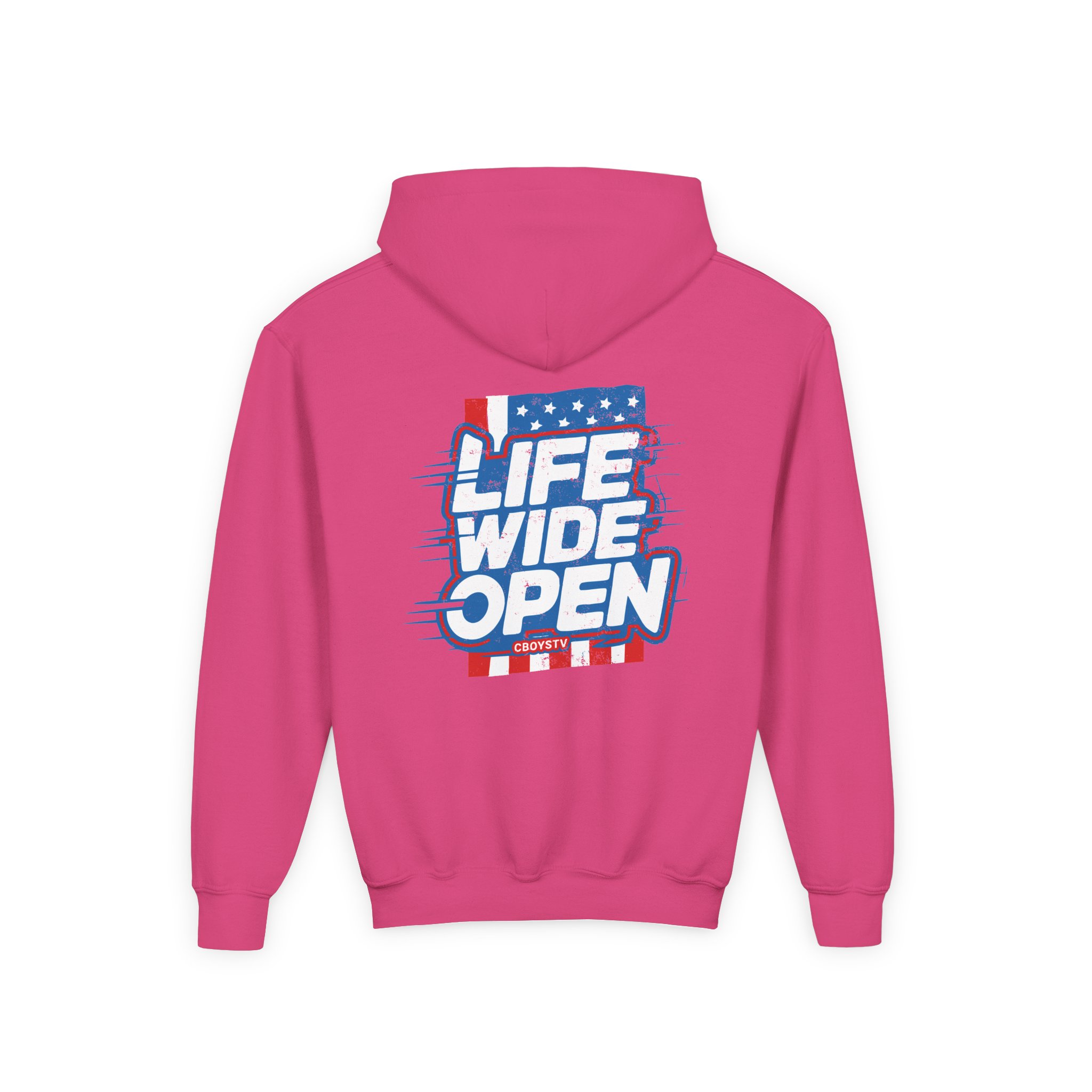 Cboystv Patriot Youth Heavy Blend Hooded Sweatshirt - Image 16