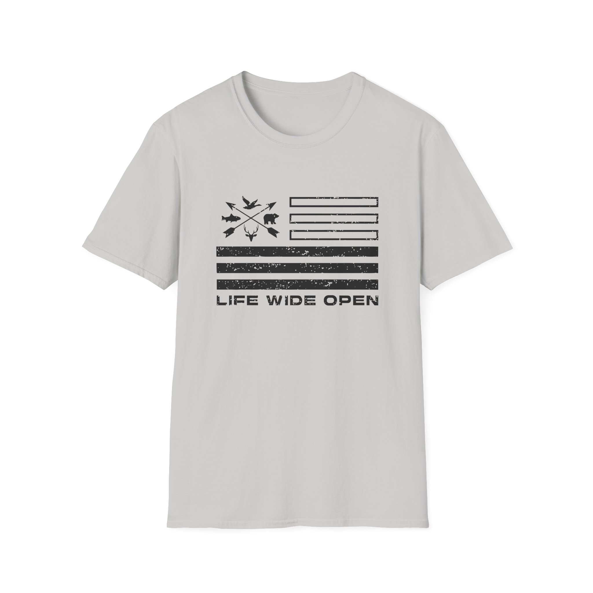Cboystv Freedom Outdoors Unisex Softstyle T-Shirt - Image 5