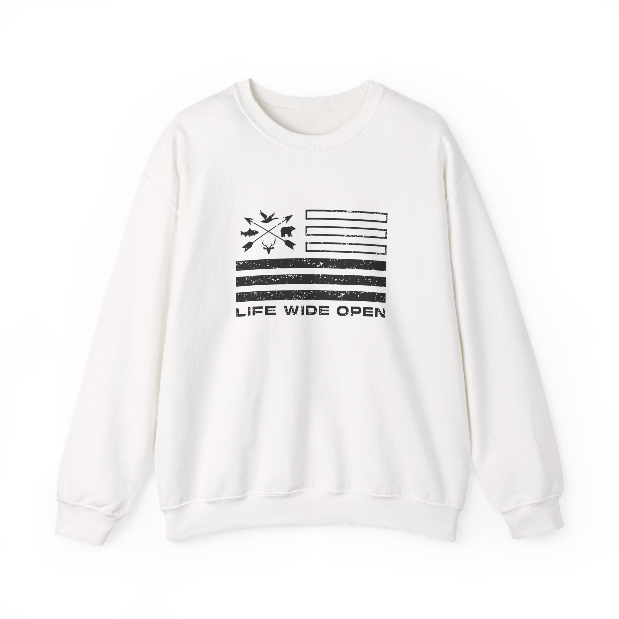 Cboystv Freedom Outdoors Unisex Heavy Blend™ Crewneck Sweatshirt