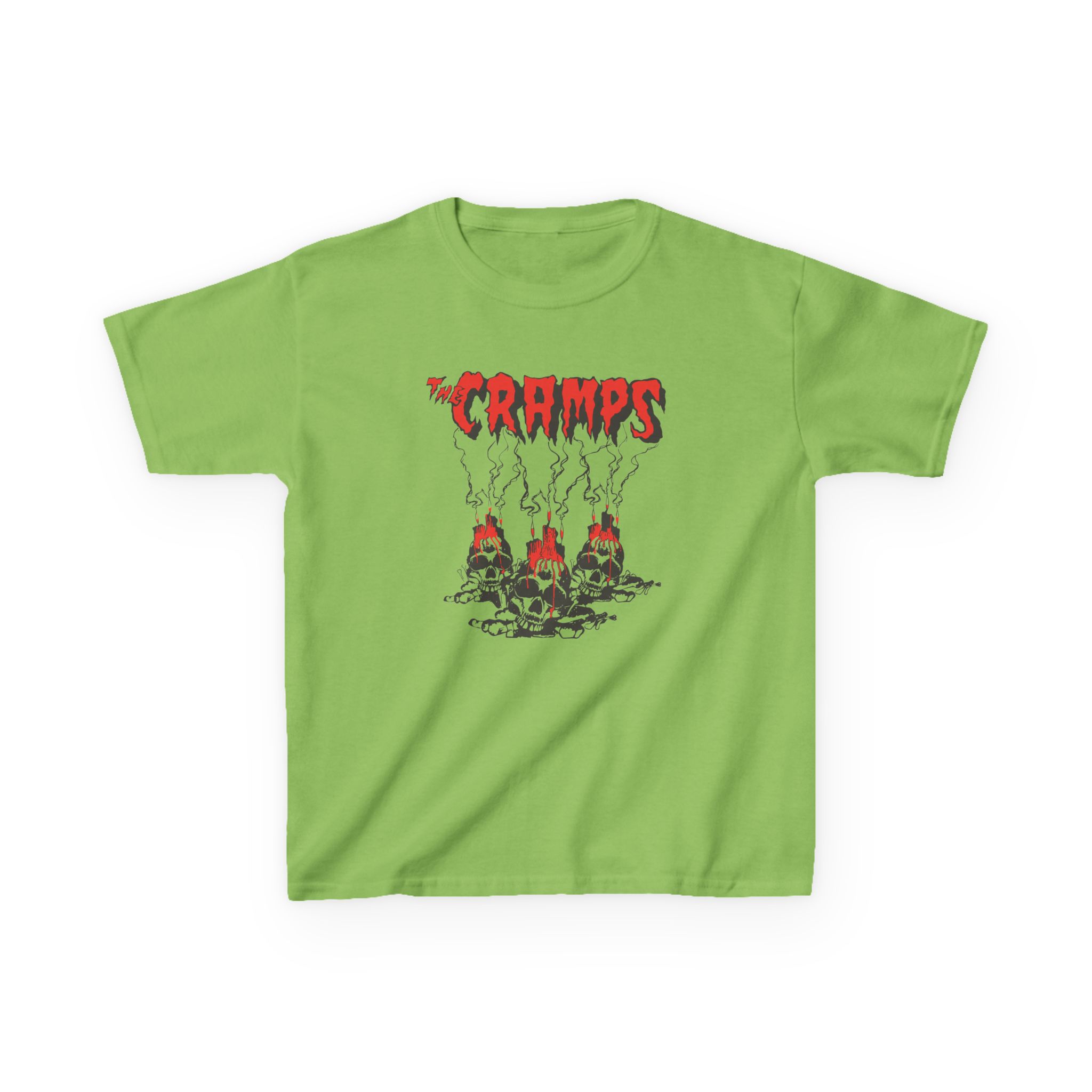 The Cramps Voodoo Skulls Kids Heavy Cotton™ Tee - Image 7