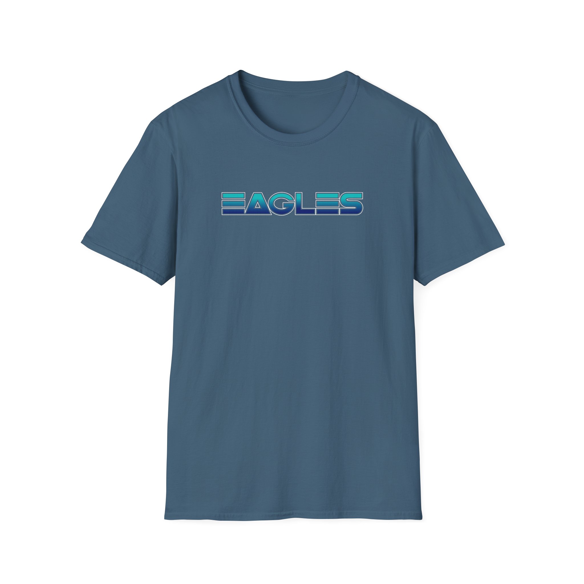 The Eagles One of These Nights Logo Unisex Softstyle T-Shirt - Image 9