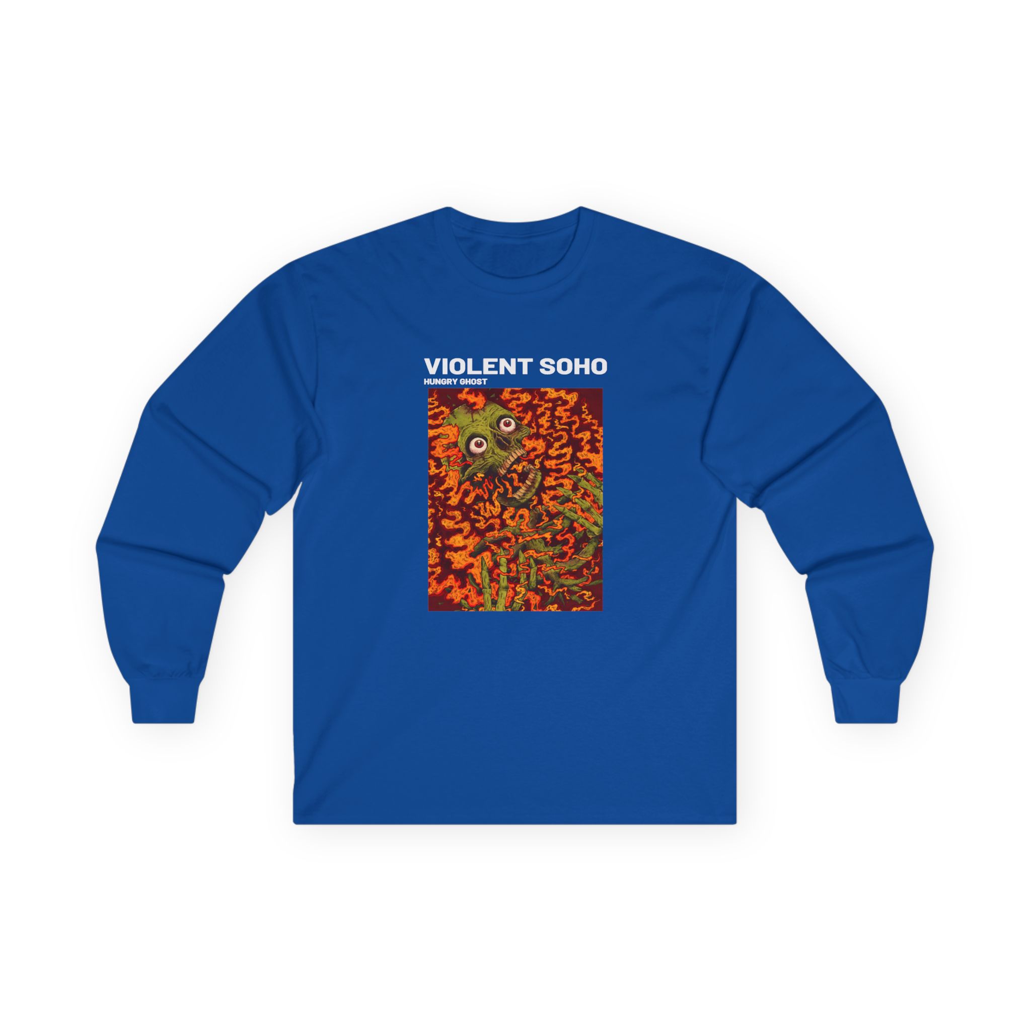 Violent Soho Hungry Ghost Unisex Ultra Cotton Long Sleeve Tee - Image 11