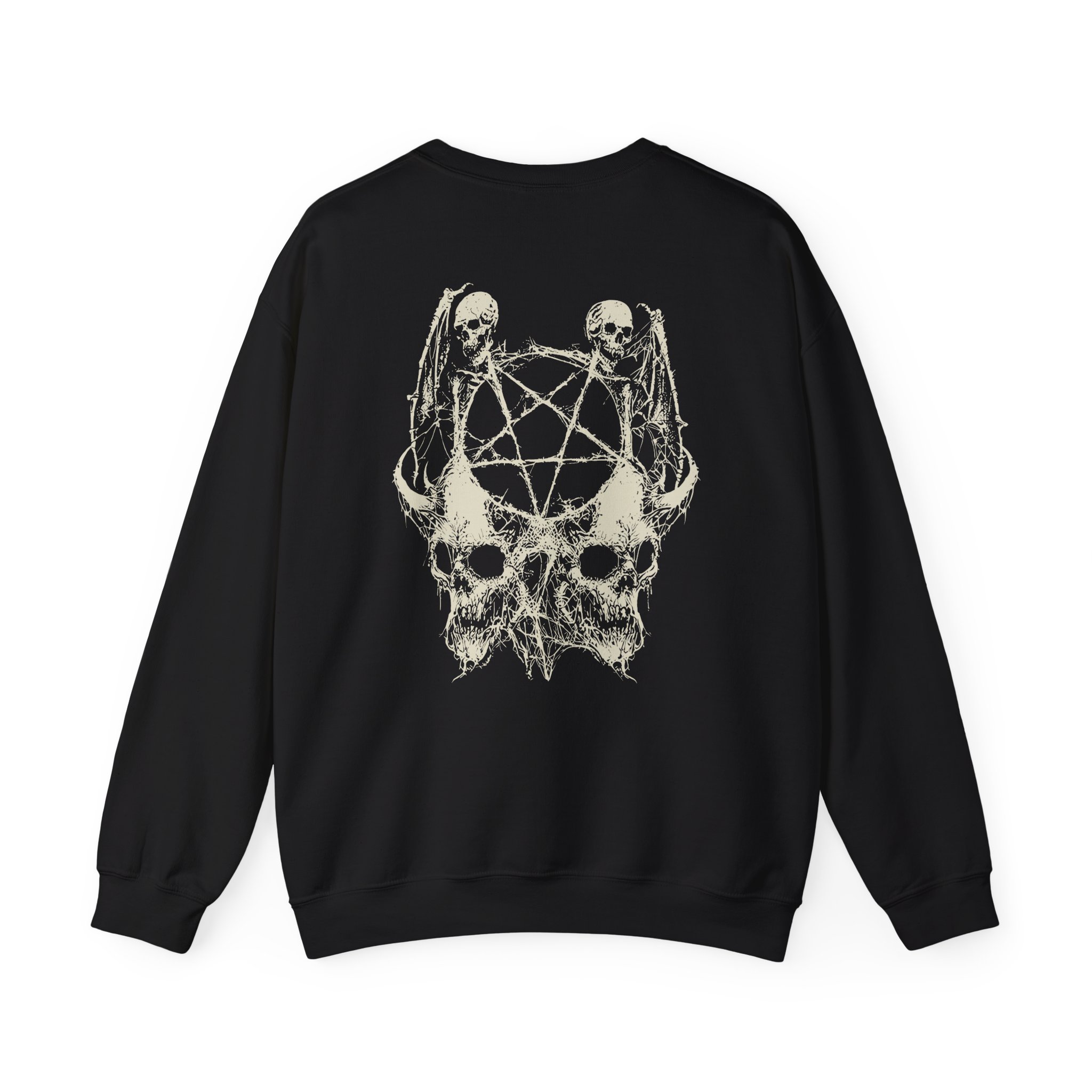 Paleface Swiss Skull Unisex Heavy Blend™ Crewneck Sweatshirt - Image 2