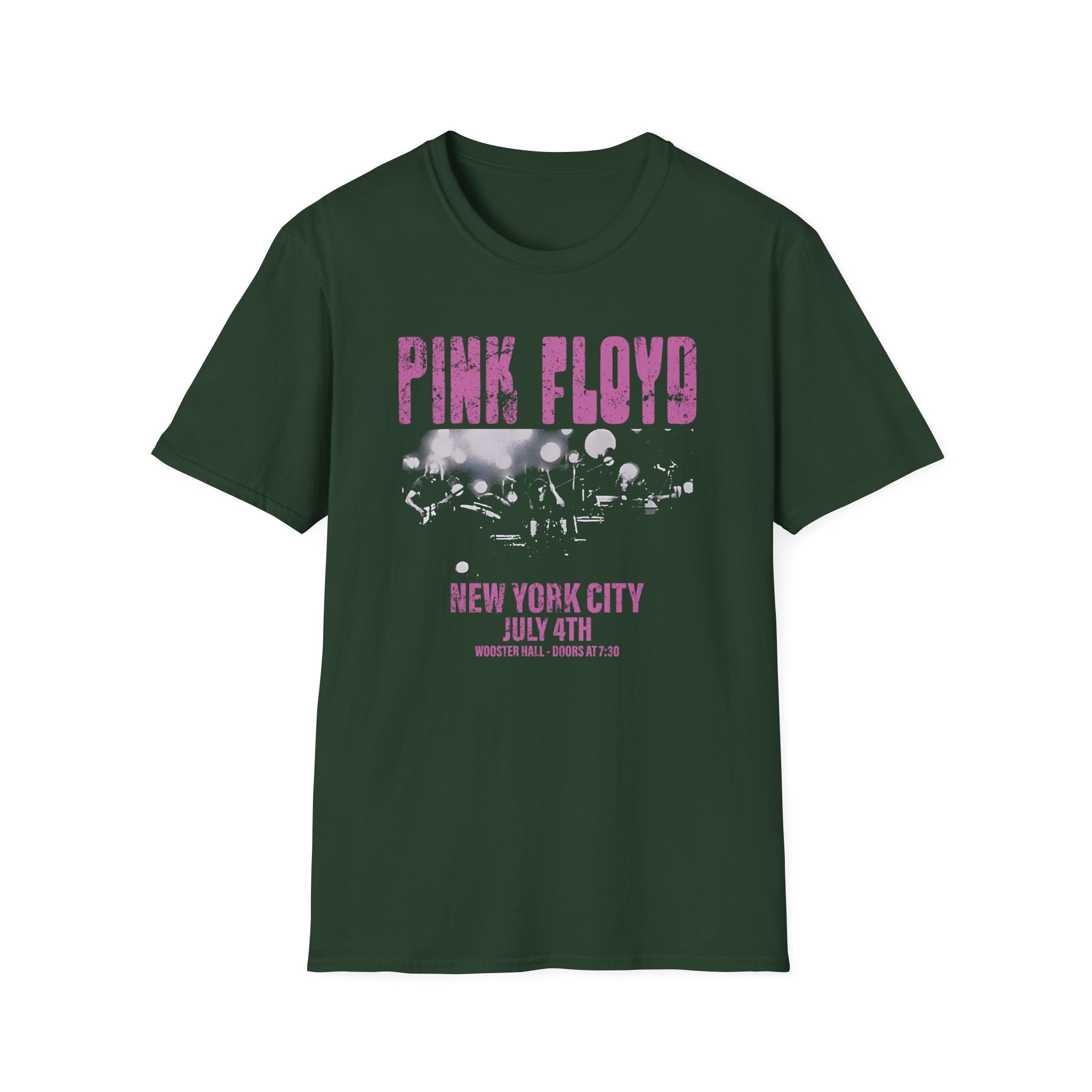 Pink Floyd July 4th NYC Unisex Softstyle T-shirt - Image 5