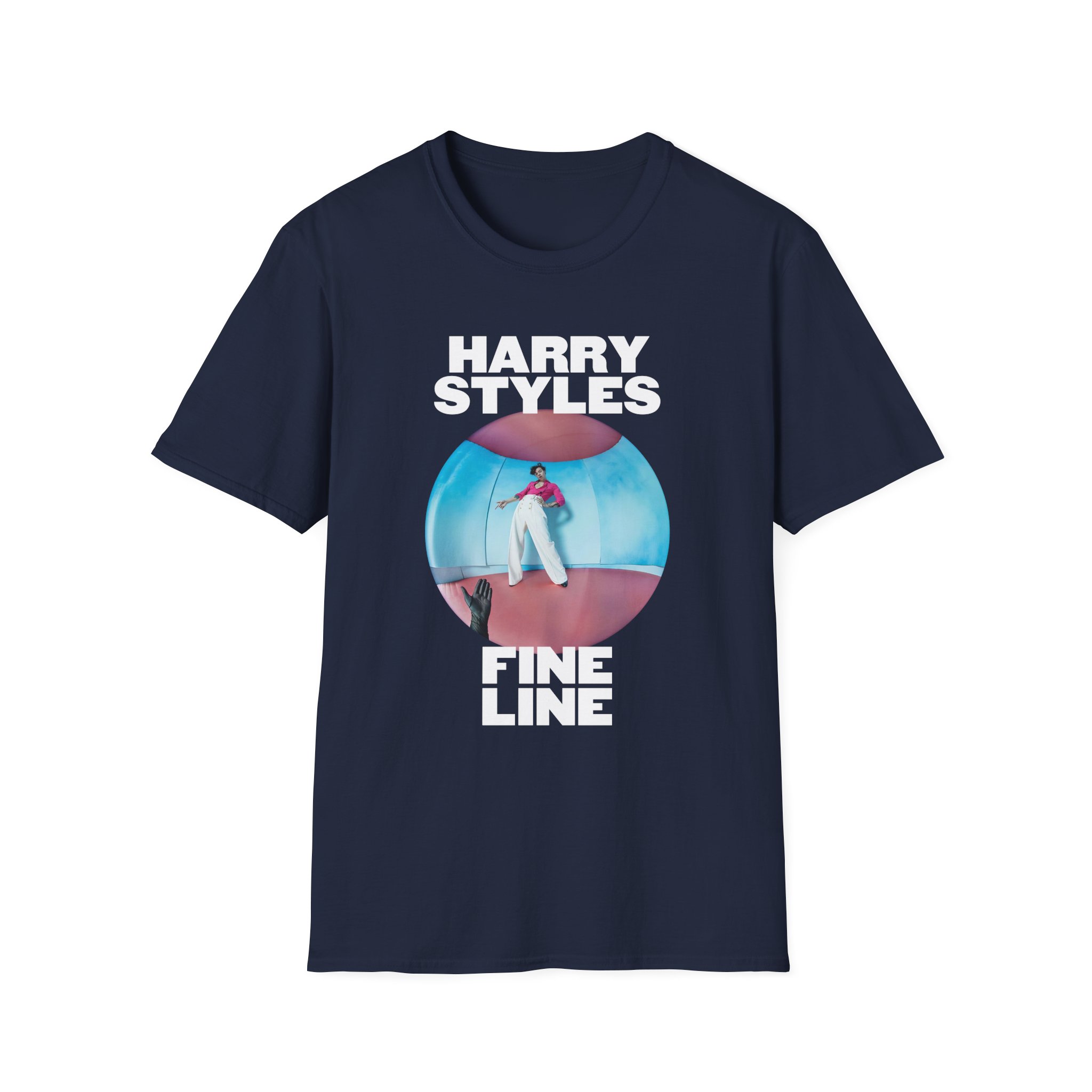 Love on Tour Harry Styles Fine Line Unisex Softstyle T-Shirt - Image 13