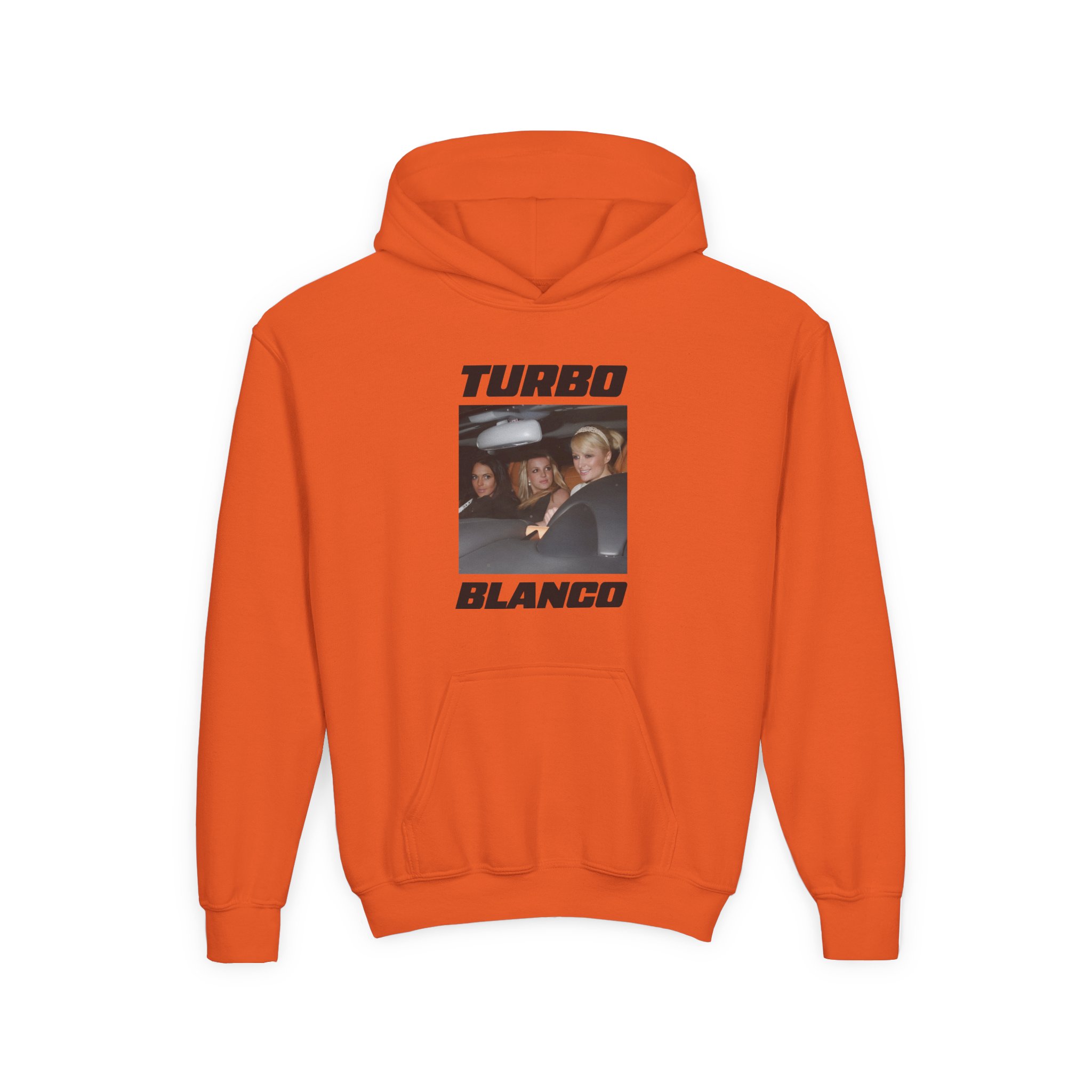 Youth Chris Lorenzo Turbo Blanco Heavy Blend Hooded Sweatshirt - Image 7