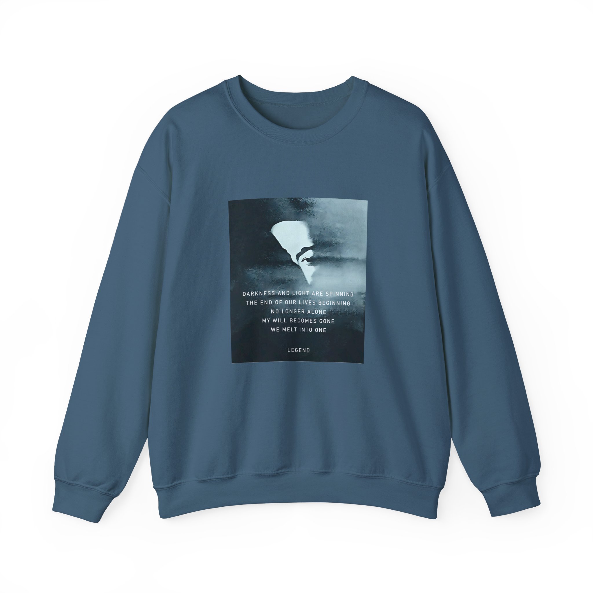 John Legend Darkness Lyrics Unisex Heavy Blend™ Crewneck Sweatshirt - Image 17
