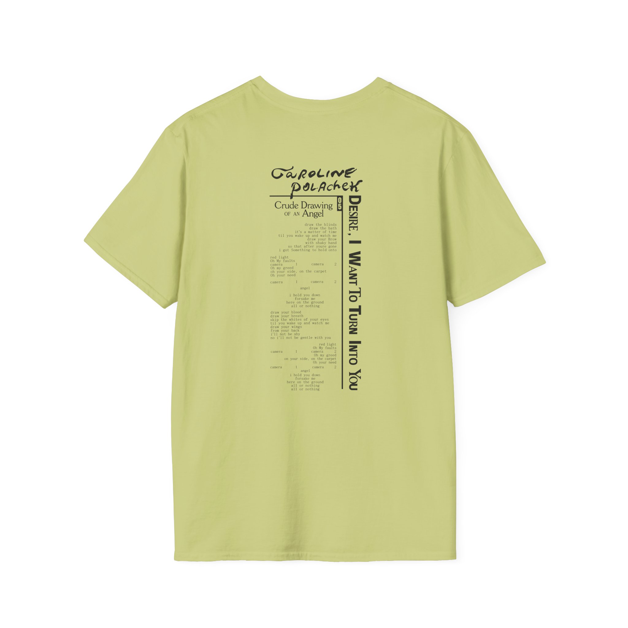 Caroline Polachek Crude Drawing Unisex Softstyle T-Shirt - Image 14