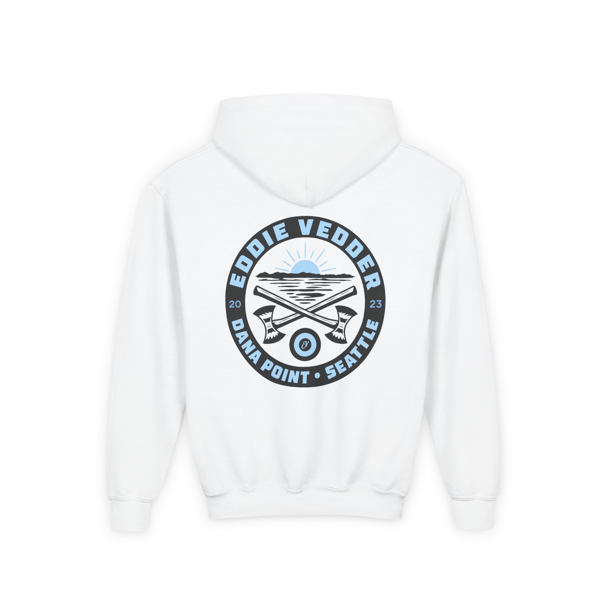 Eddie Vedder Coastal Youth Heavy Blend Hooded Sweatshirt - Image 2