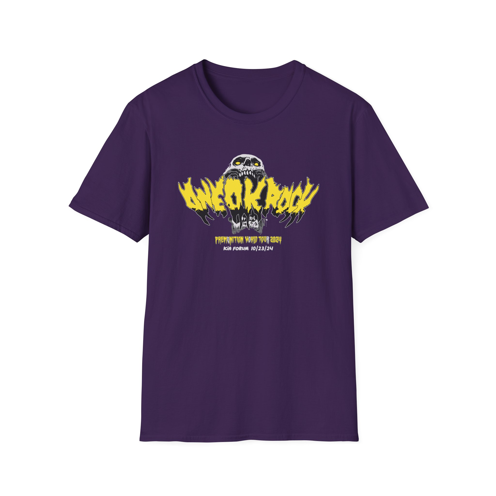 One Ok Rock the Forum Exclusive Unisex Softstyle T-shirt - Image 13
